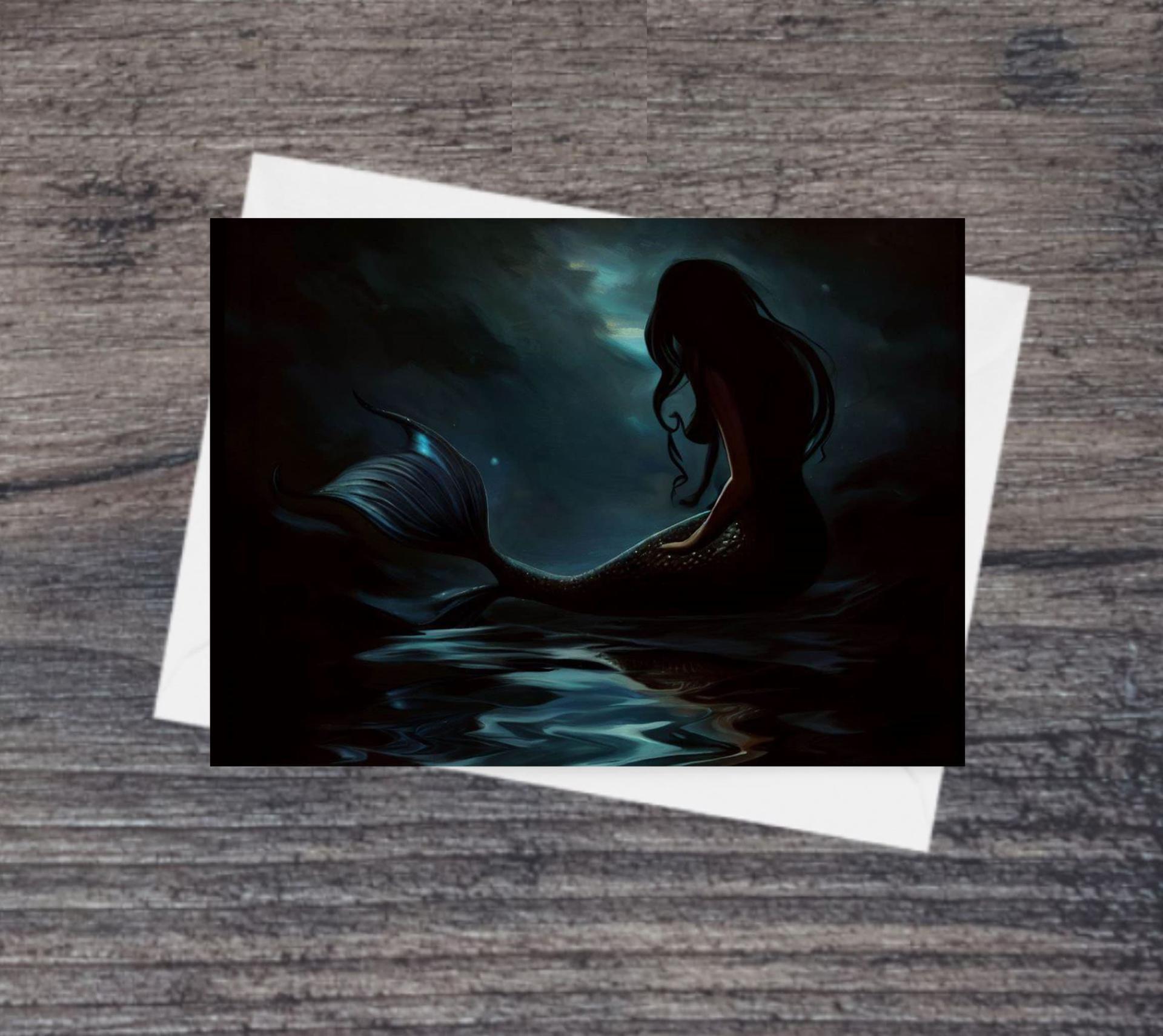 Mermaid Greeting Cards, Birthday, Invitations, Thank You Cards