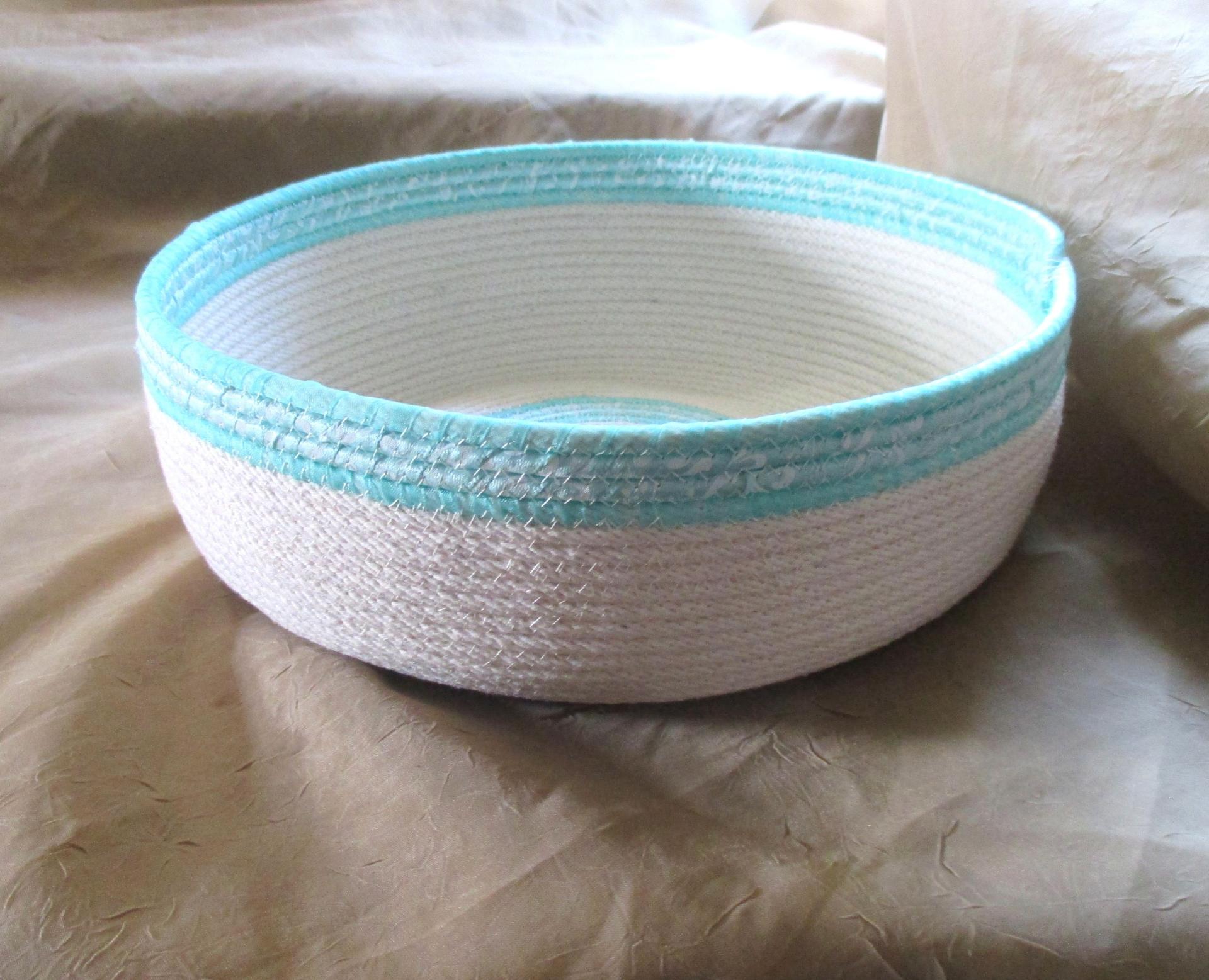 Cotton Rope Basket, Gift Basket, Craft Basket, Gathering Basket, Storage Basket