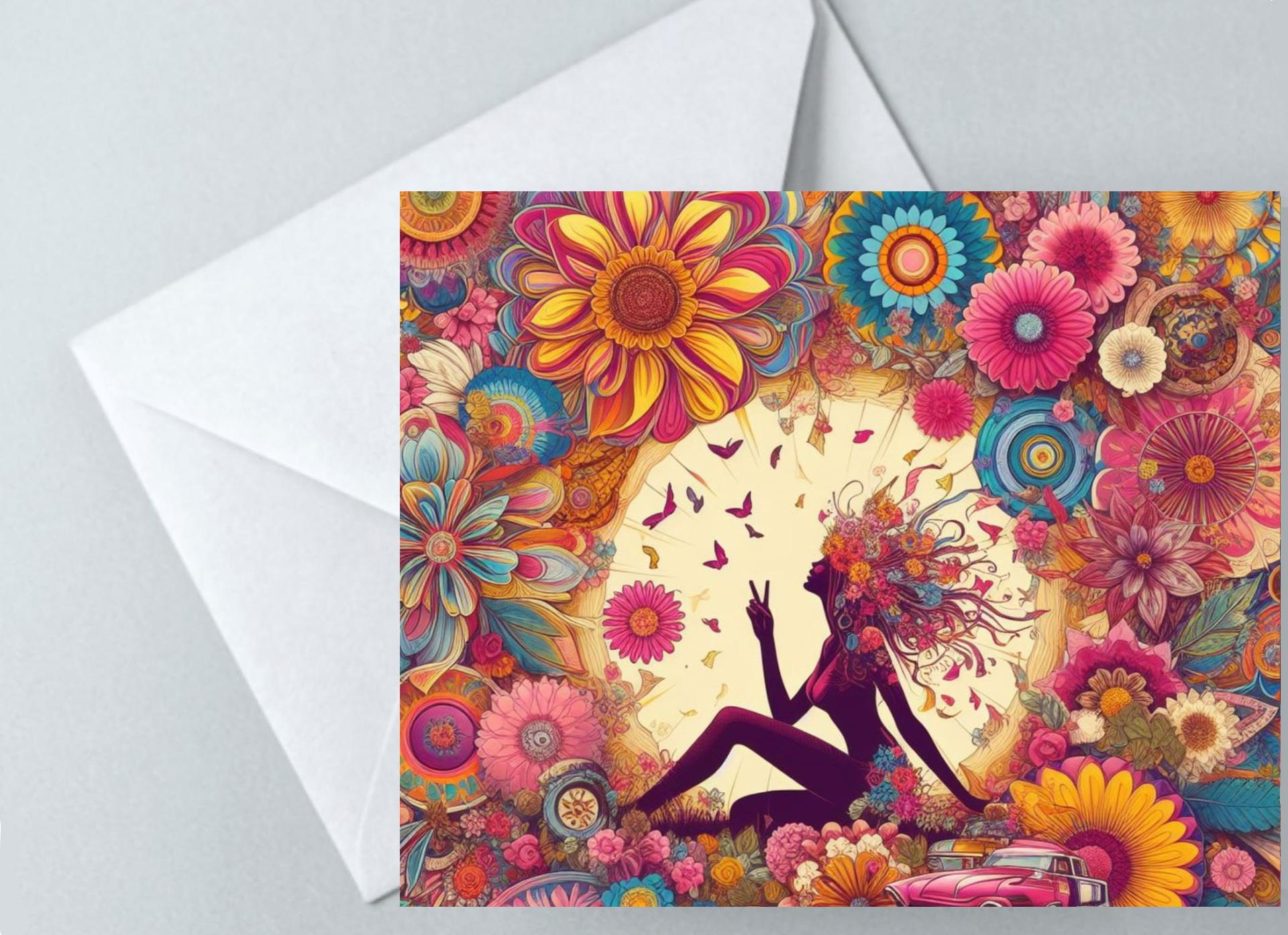 Greeting Cards, Large Note Card, Invites, Birthday, Gift Card