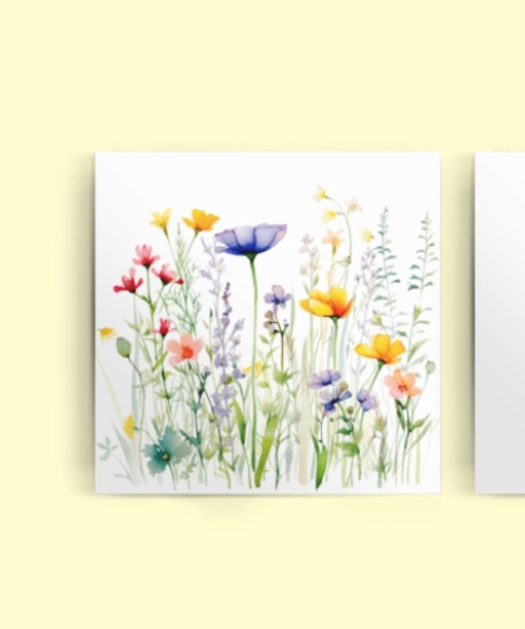 Wildflowers - Single Card or Bulk 10 Pack of Gift Cards