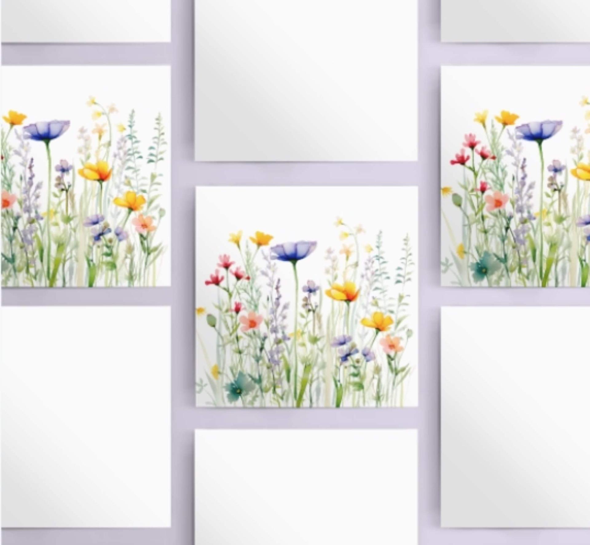 Wildflowers - Single Card or Bulk 10 Pack of Gift Cards