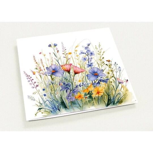 Wildflowers - Single Card or Bulk 10 Pack of Gift Cards