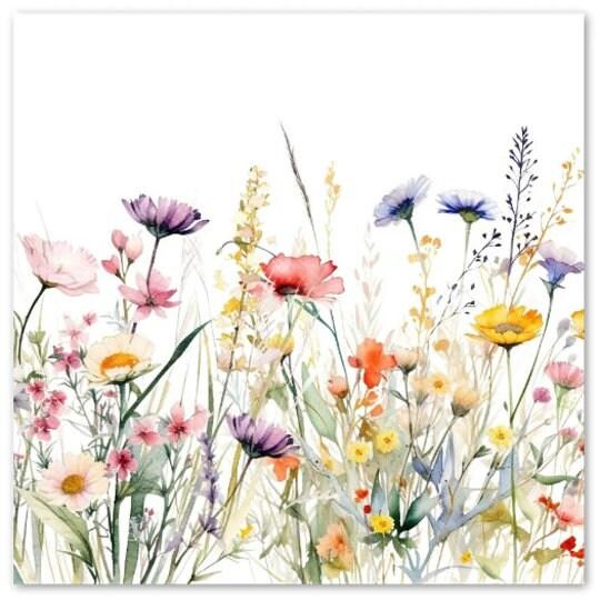 Wildflowers - Single Card or Bulk 10 Pack of Gift Cards