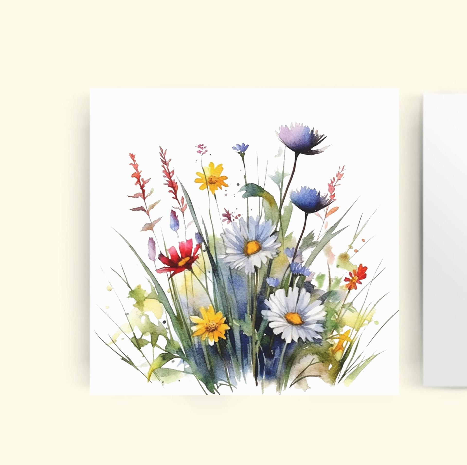 Wildflowers - Single Card or Bulk 10 Pack of Gift Cards