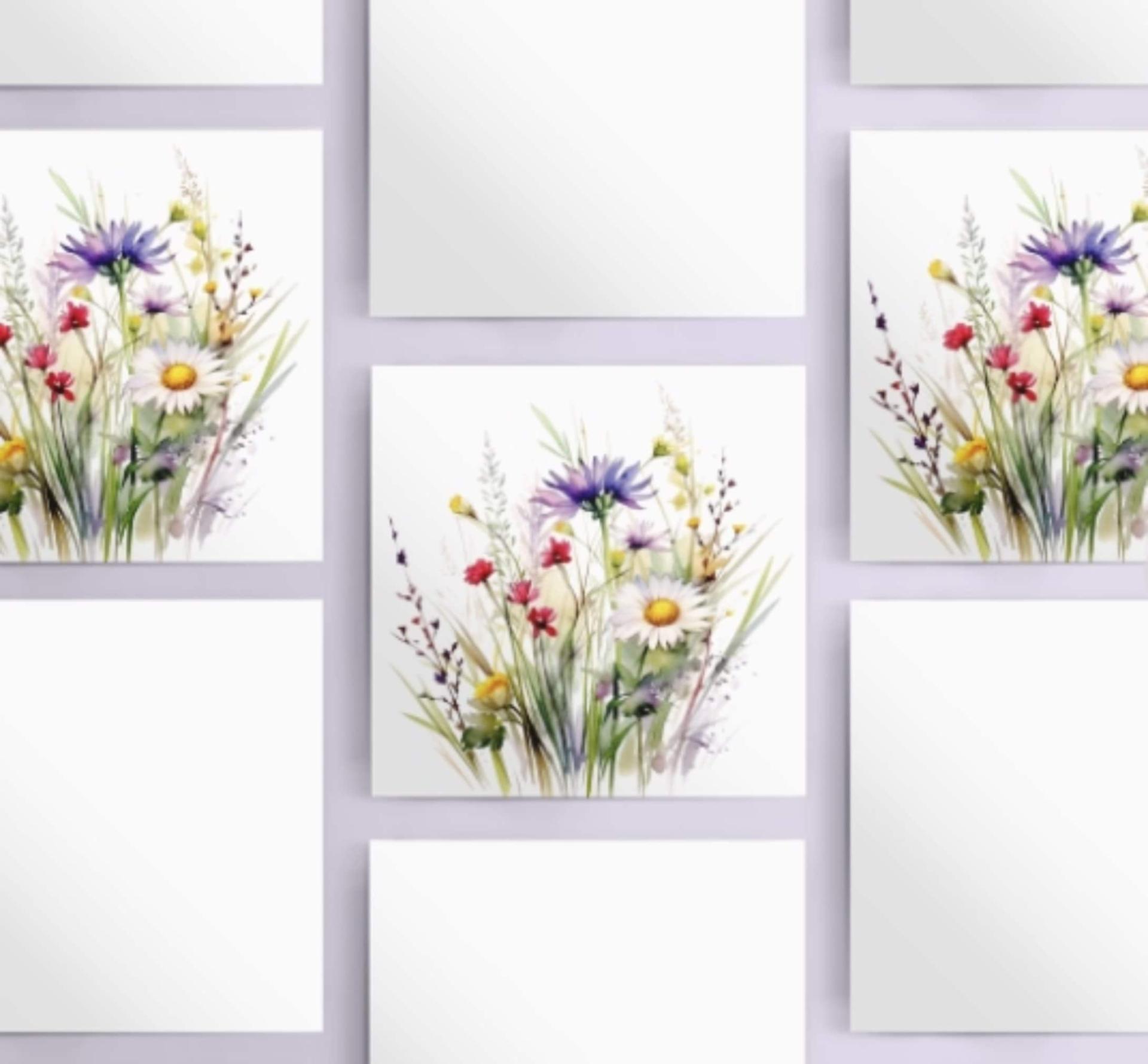 Wildflowers - Single Card or Bulk 10 Pack of Gift Cards