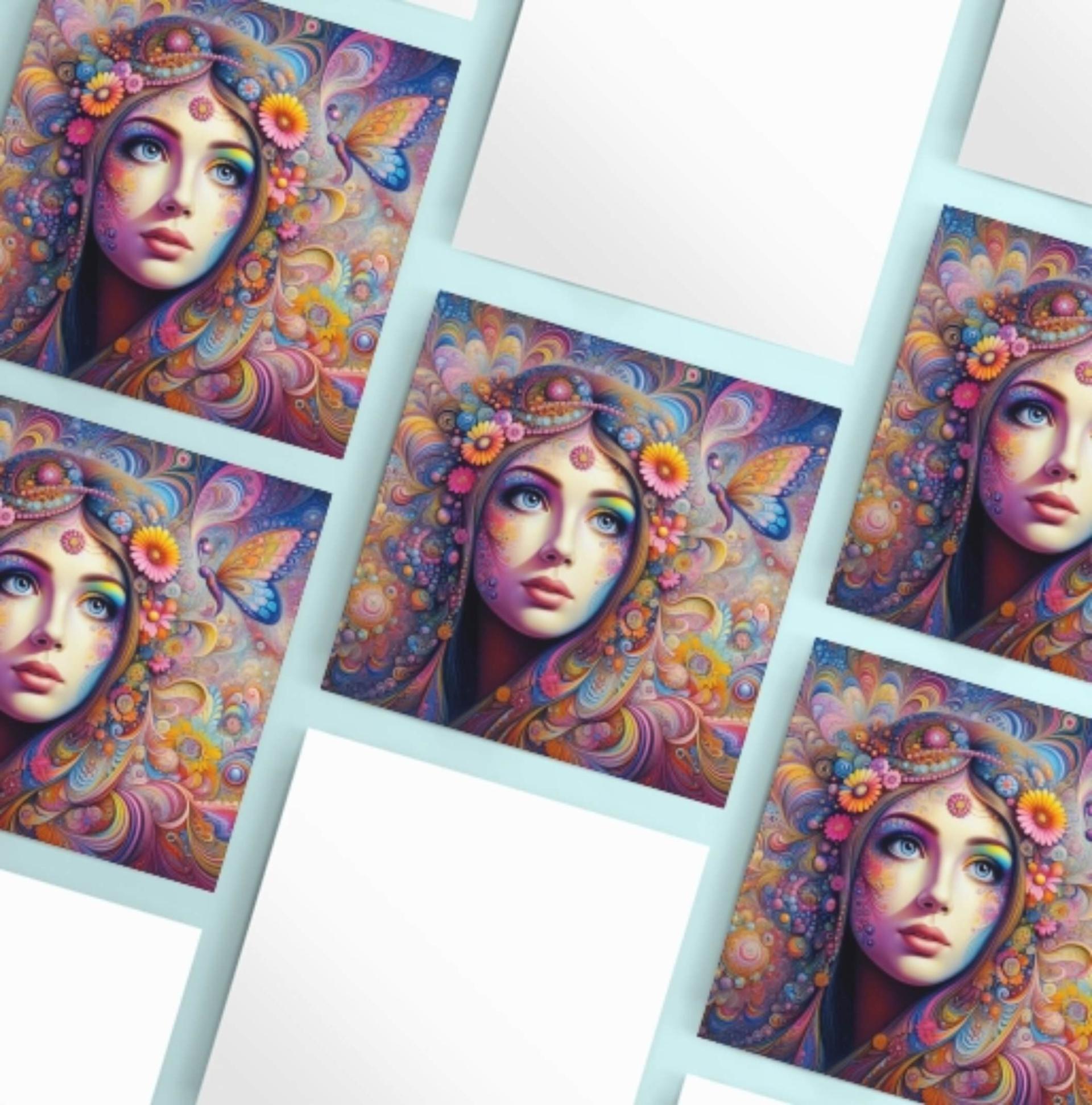 Greeting Cards, Large Note Card, Invites, Birthday, Gift Card