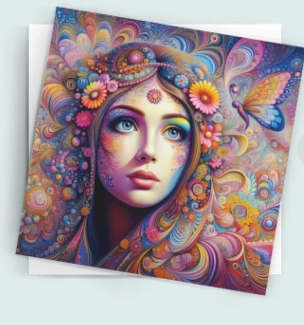 Greeting Cards, Large Note Card, Invites, Birthday, Gift Card