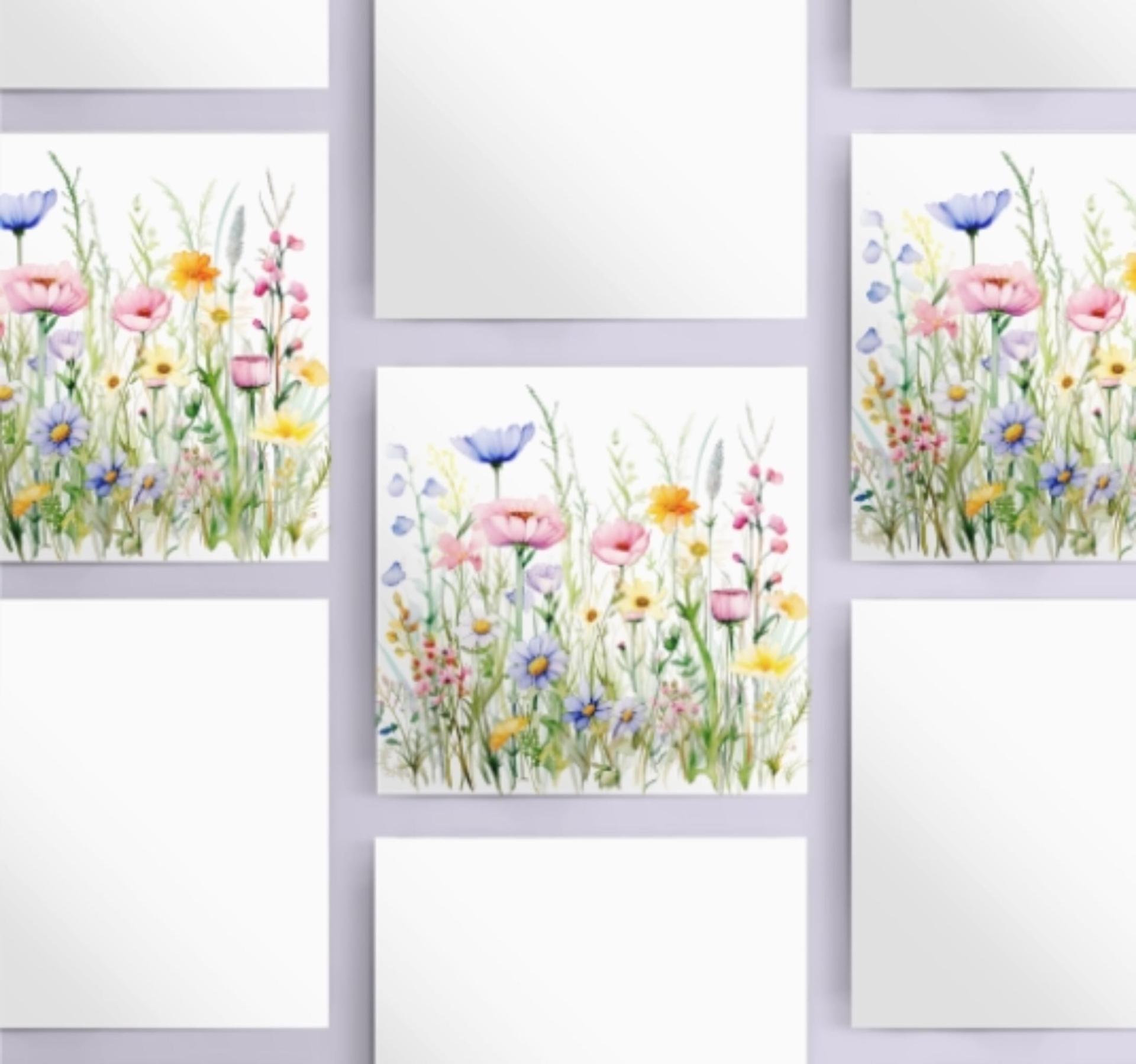 Wildflowers - Single Card or Bulk 10 Pack of Gift Cards