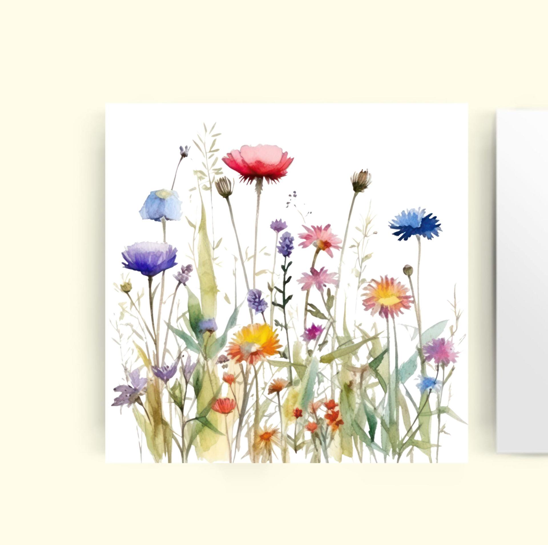 Wildflowers - Single Card or Bulk 10 Pack of Gift Cards