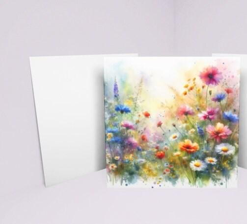 Wildflowers - Single Card or Bulk 10 Pack of Gift Cards