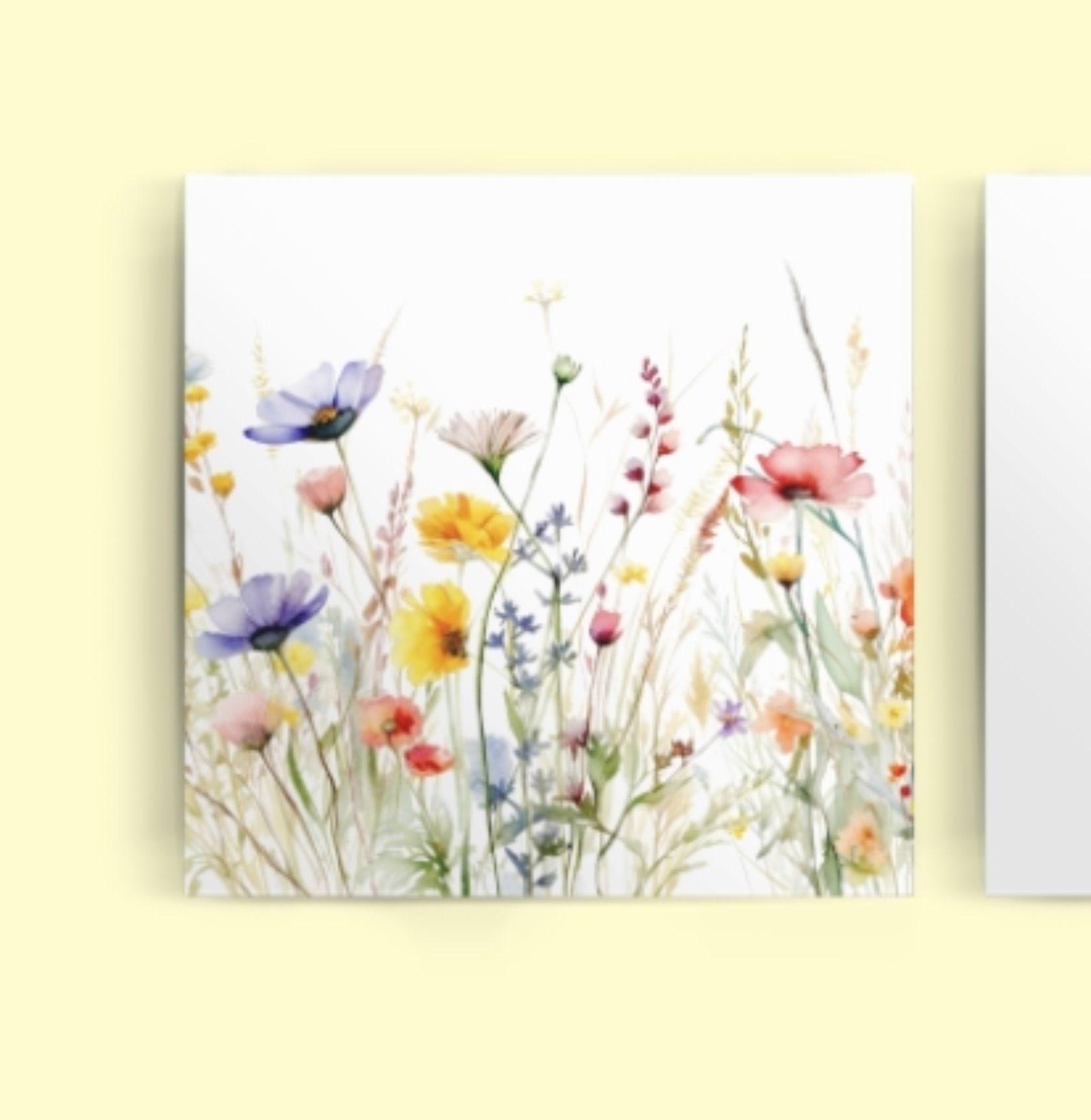 Wildflowers - Single Card or Bulk 10 Pack of Gift Cards