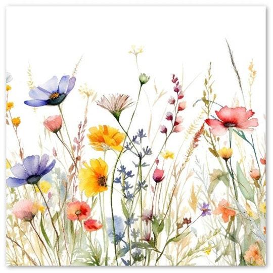 Wildflowers - Single Card or Bulk 10 Pack of Gift Cards