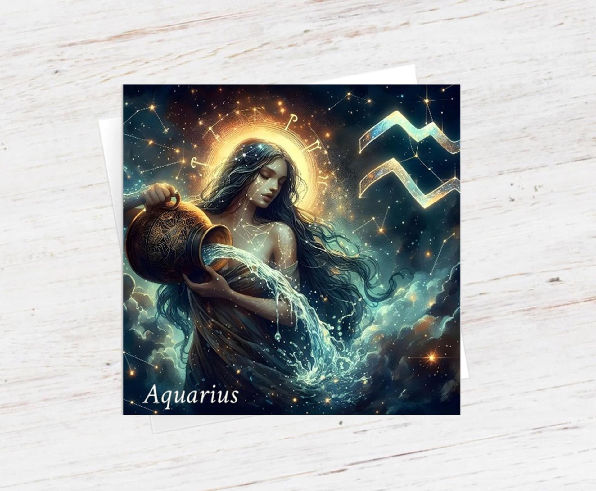 Zodiac Card Set - All Signs, Astrology Greeting Cards, Bulk Pack of Cards