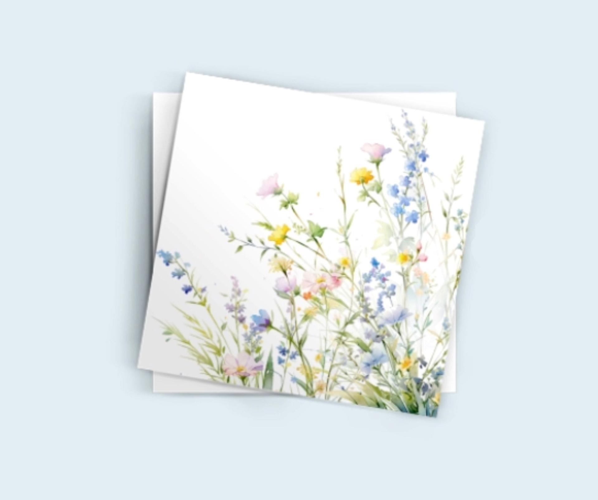 Set of Floral Gift Cards, 3 Designs, Bulk Pack of Cards