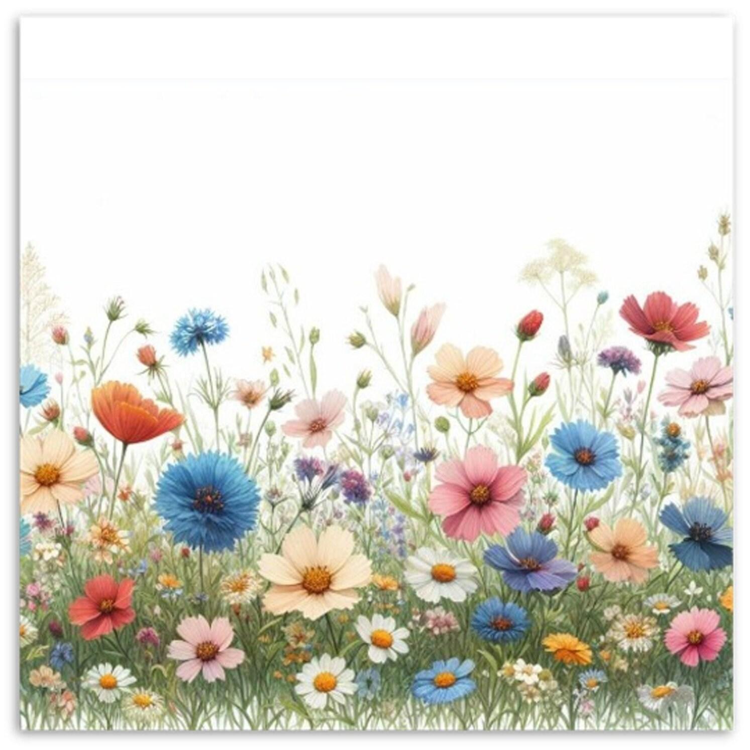 Wildflowers - Single Card or Bulk 10 Pack of Gift Cards