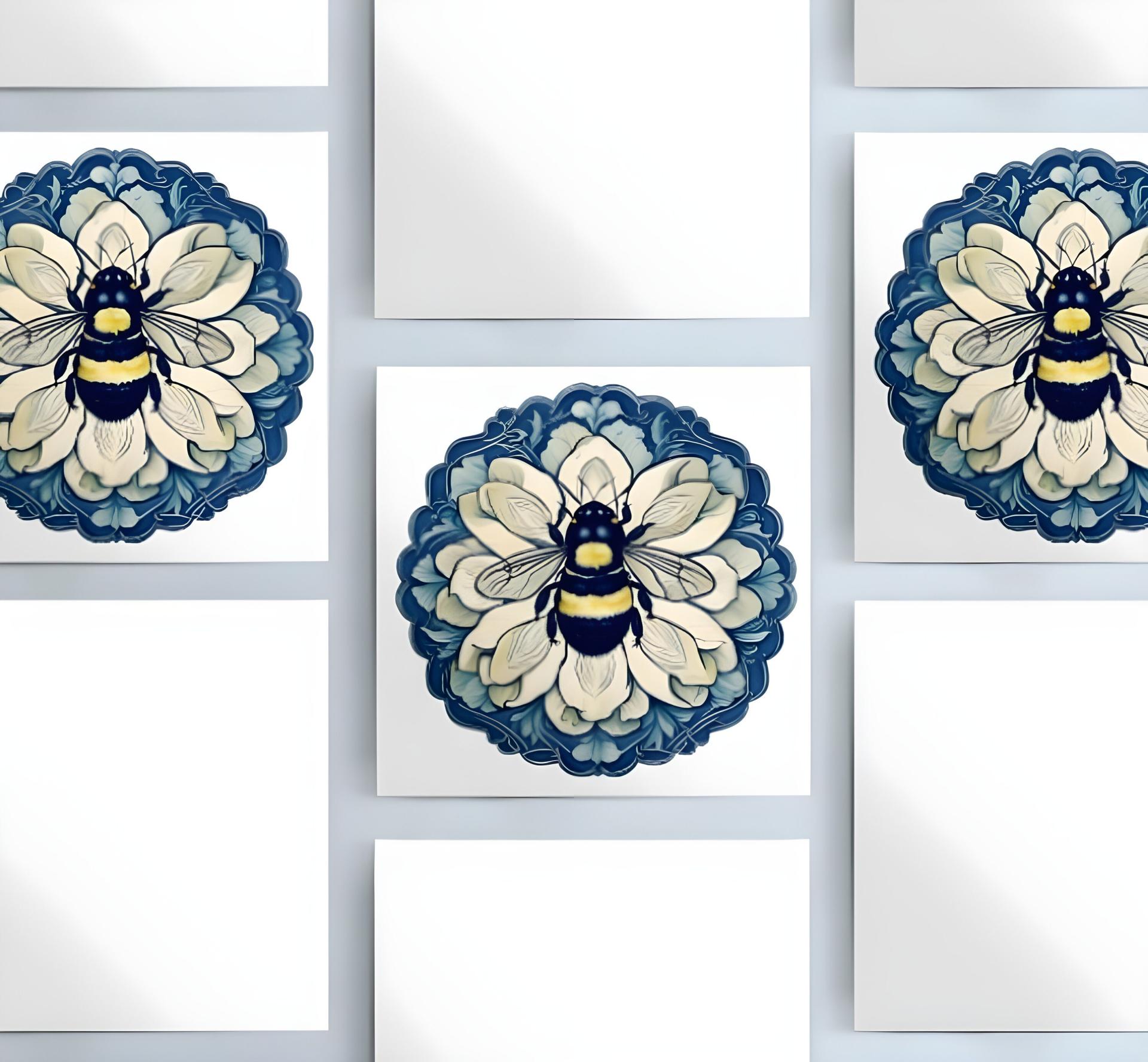 Bumble Bee Cards, Large Note Card, Invites, Birthday, Money Card