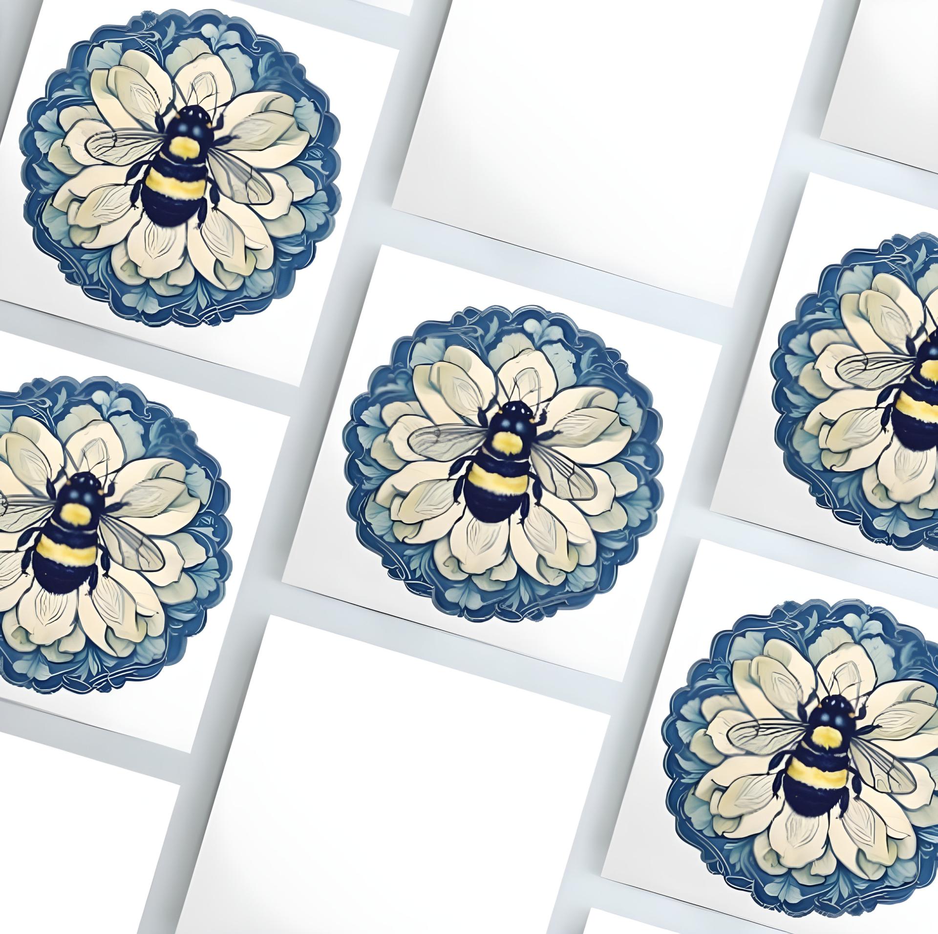 Bumble Bee Cards, Large Note Card, Invites, Birthday, Money Card