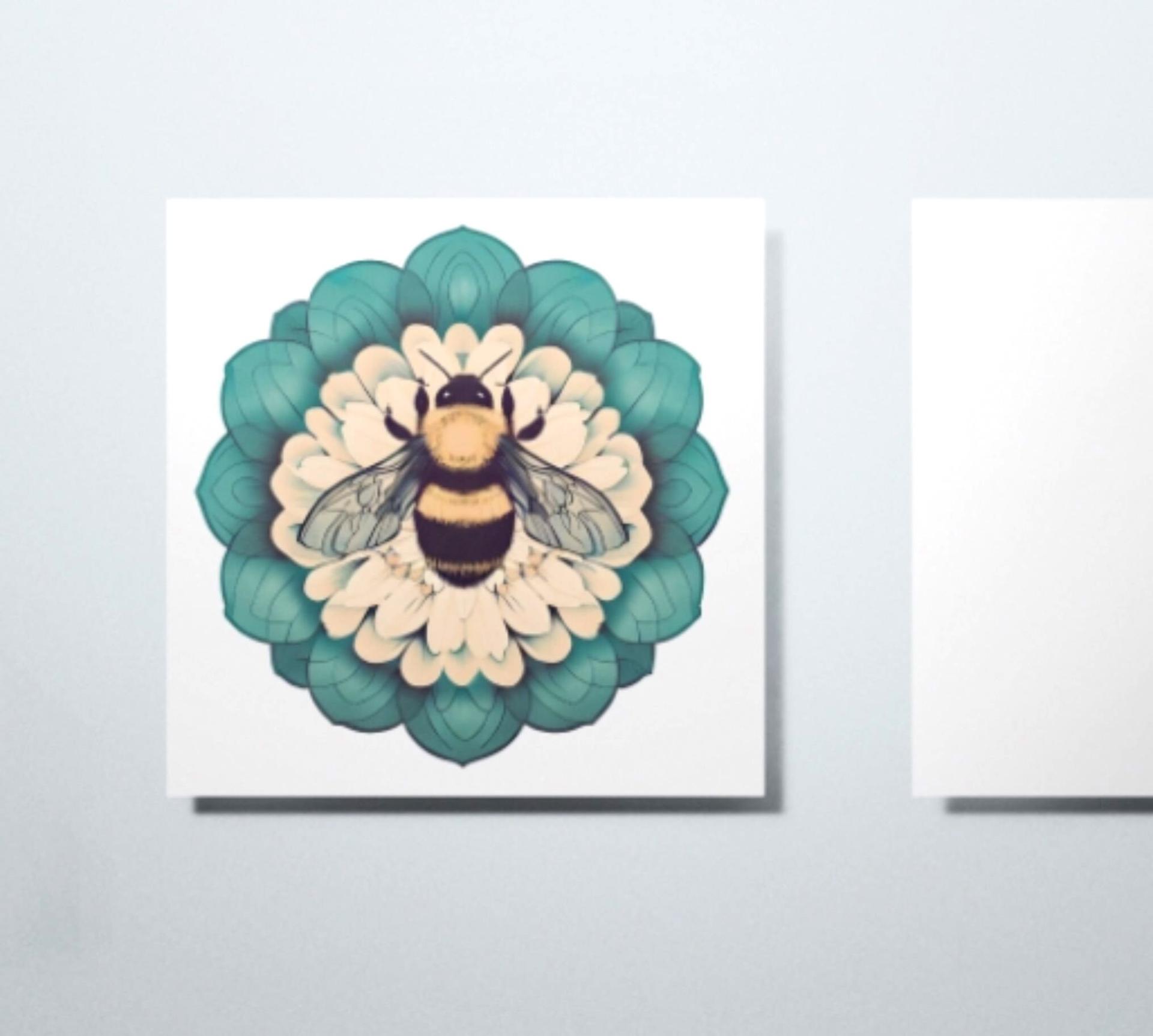 Bumble Bee Cards, Large Note Card, Invites, Birthday, Money Card