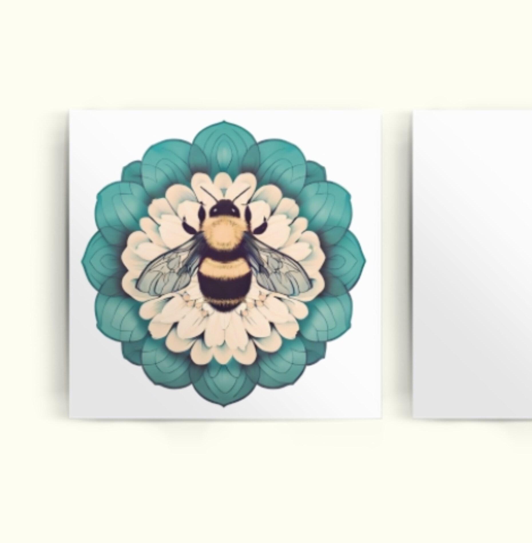 Bumble Bee Cards, Large Note Card, Invites, Birthday, Money Card