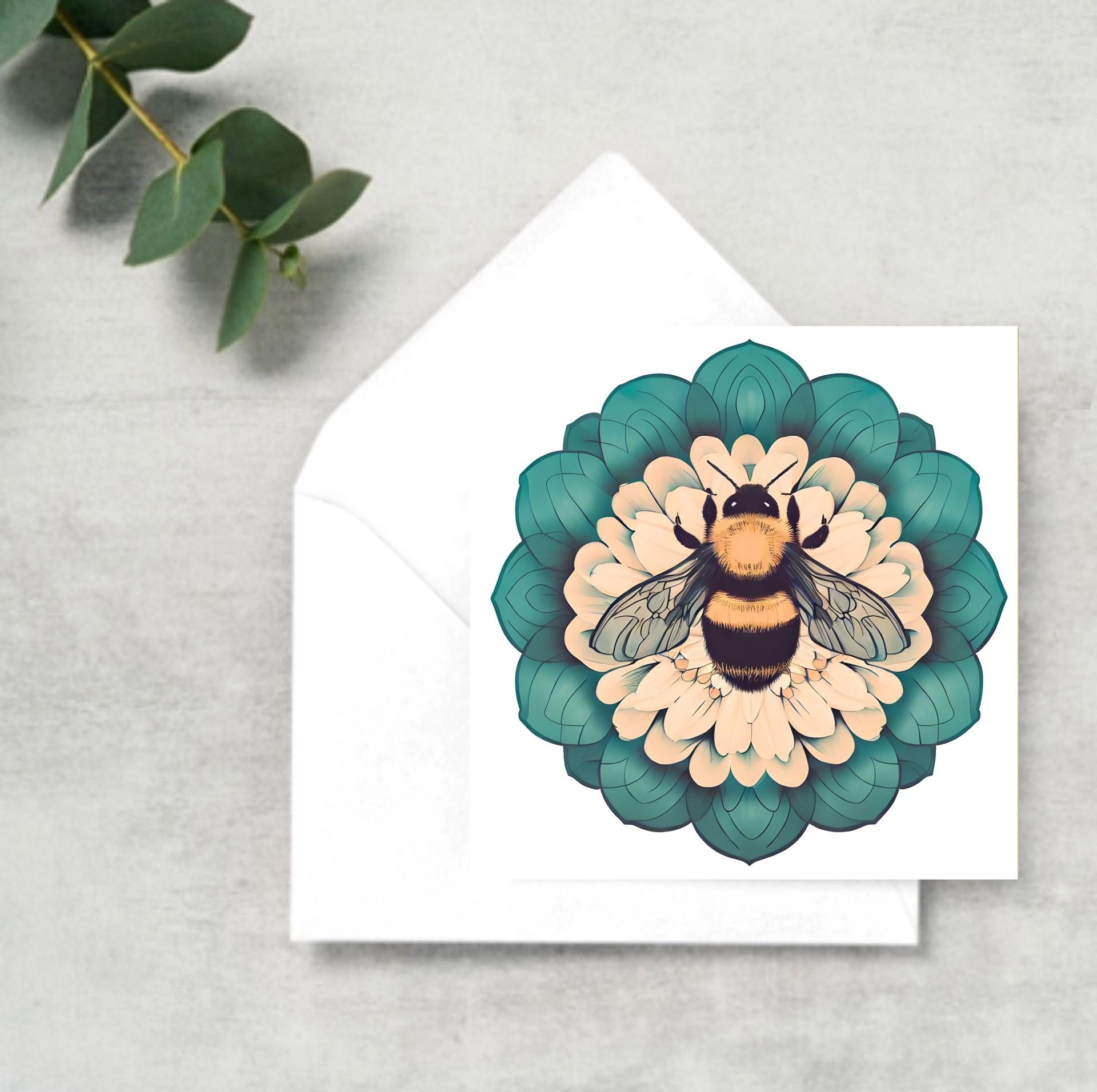 Bumble Bee Cards, Large Note Card, Invites, Birthday, Money Card