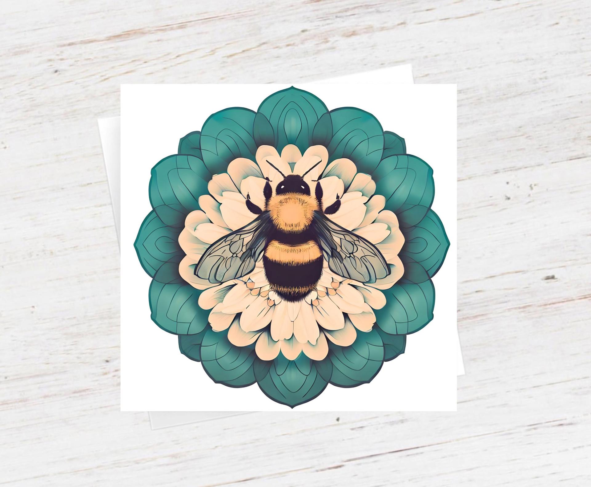 Bumble Bee Cards, Large Note Card, Invites, Birthday, Money Card