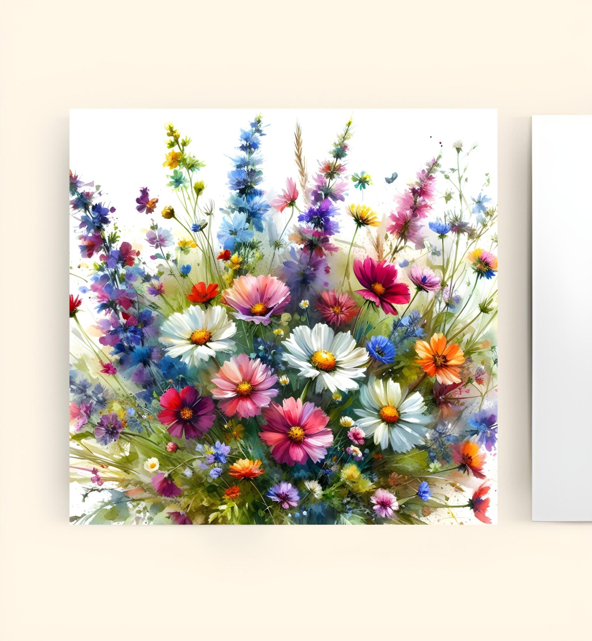 Wildflowers - Single Card or Bulk 10 Pack of Gift Cards