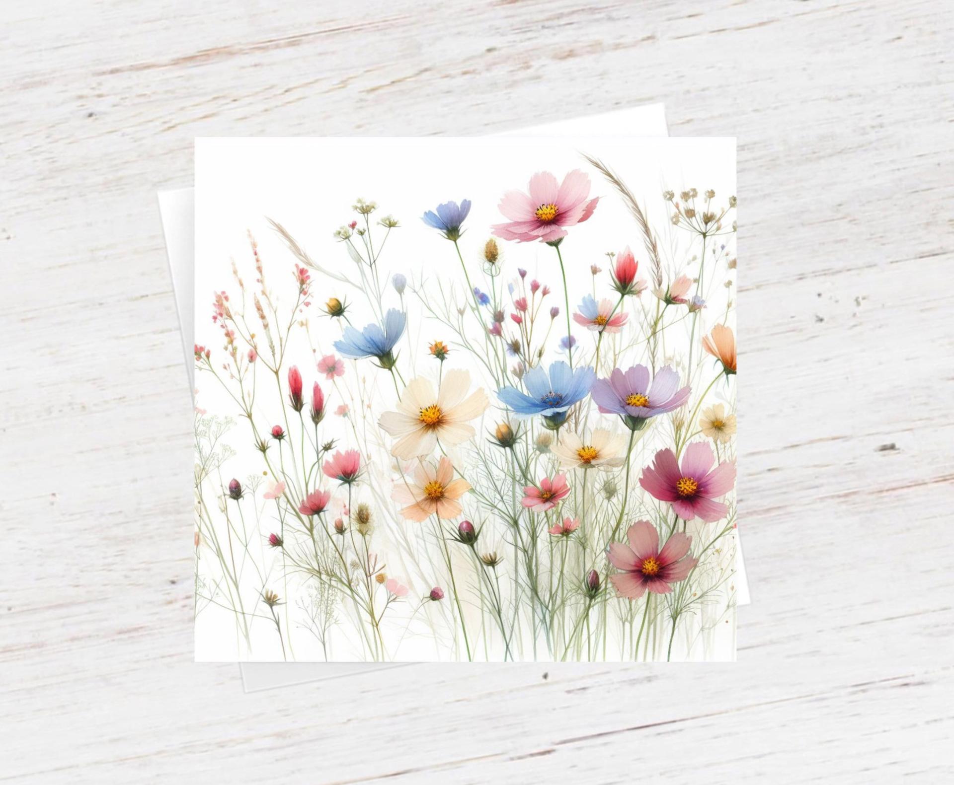 Set of Floral Gift Cards, 3 Designs, Bulk Pack of Cards