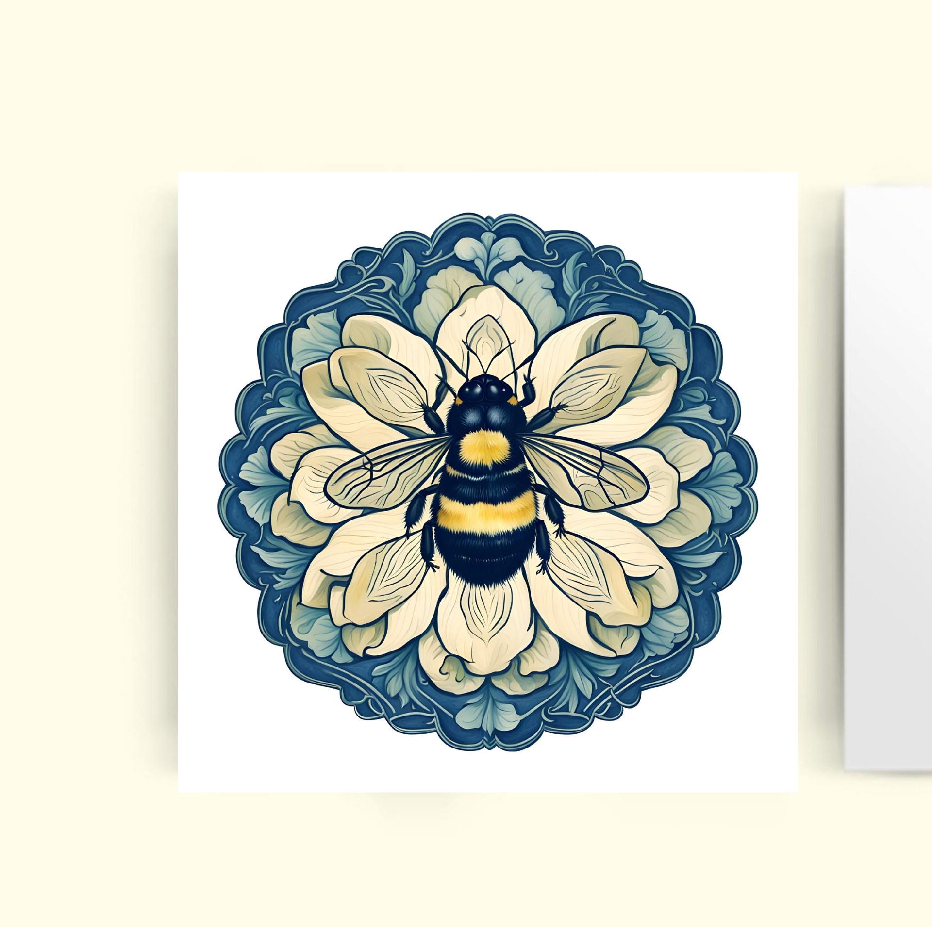 Bumble Bee Cards, Large Note Card, Invites, Birthday, Money Card