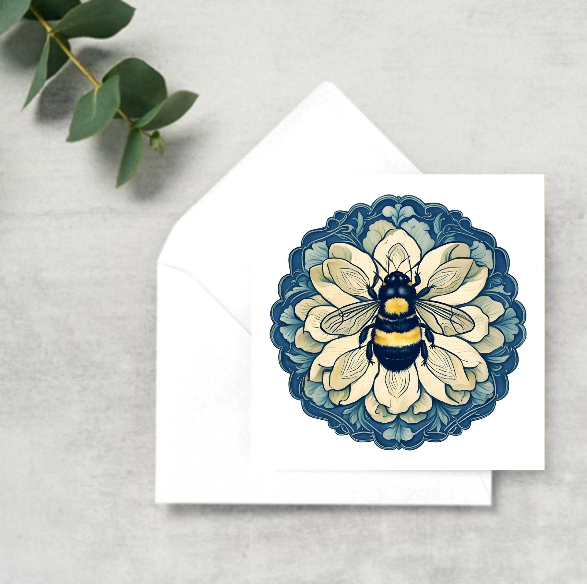 Bumble Bee Cards, Large Note Card, Invites, Birthday, Money Card