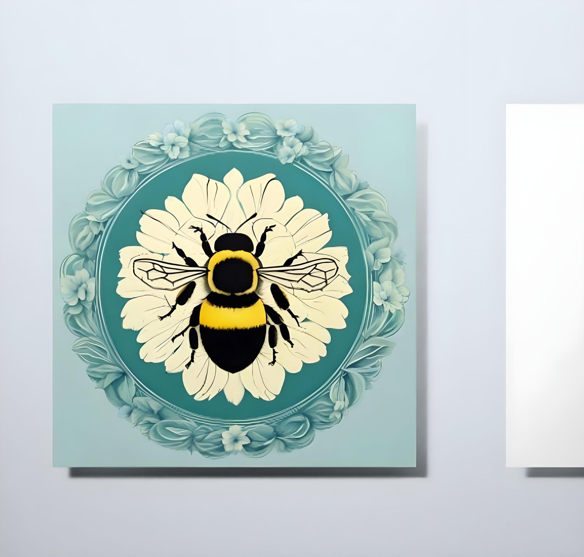 Bumble Bee Cards, Large Note Card, Invites, Birthday, Money Card