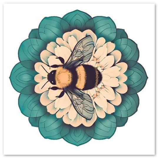 Bumble Bee Cards, Large Note Card, Invites, Birthday, Money Card