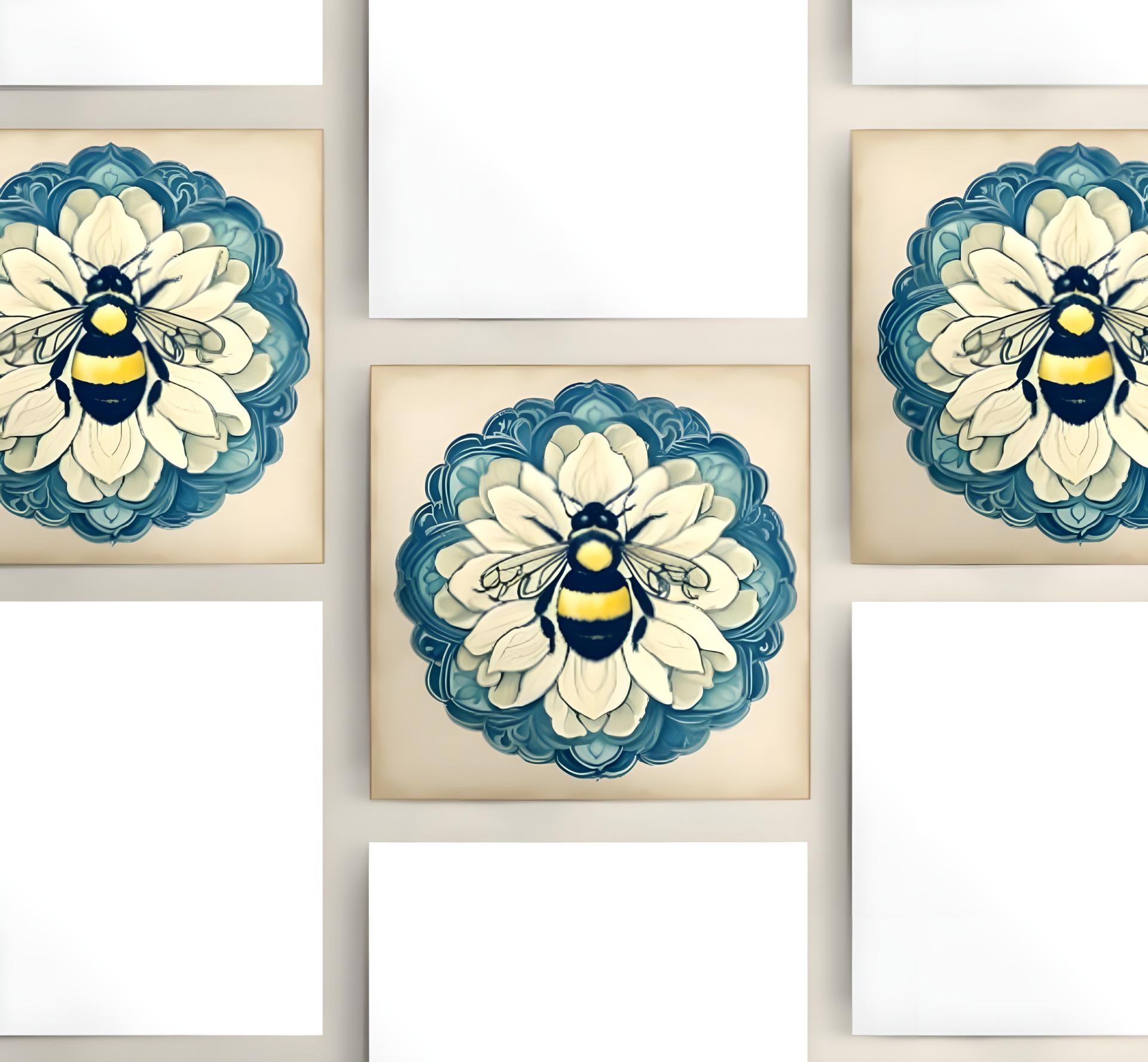 Bumble Bee Set, Gift Cards, 3 Designs, Bulk Pack of Cards