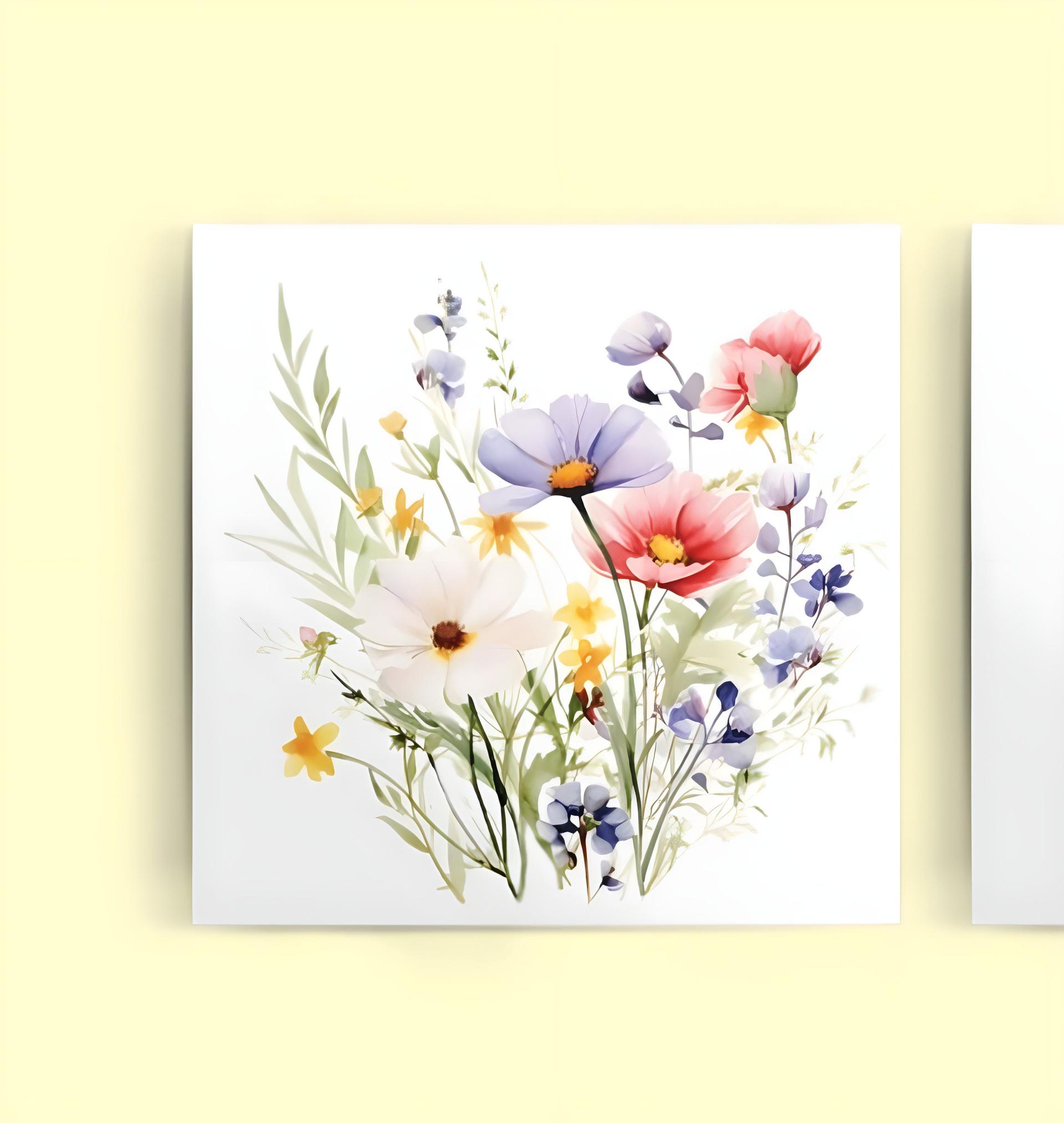 Wildflowers - Single Card or Bulk 10 Pack of Gift Cards
