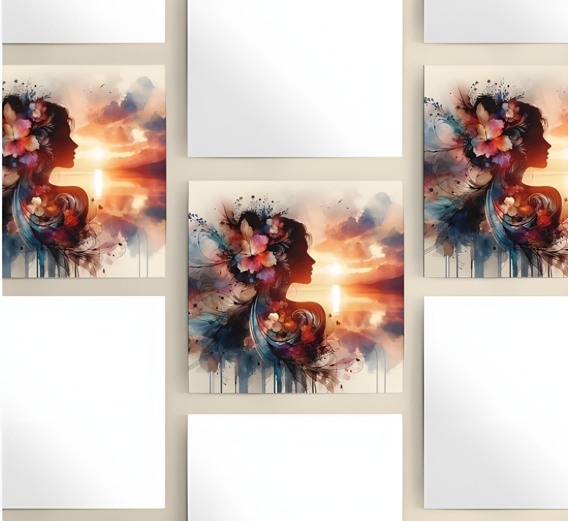 Single Card or Bulk 10 Pack of Gift Cards, Thank You Cards, Birthday, Invitations