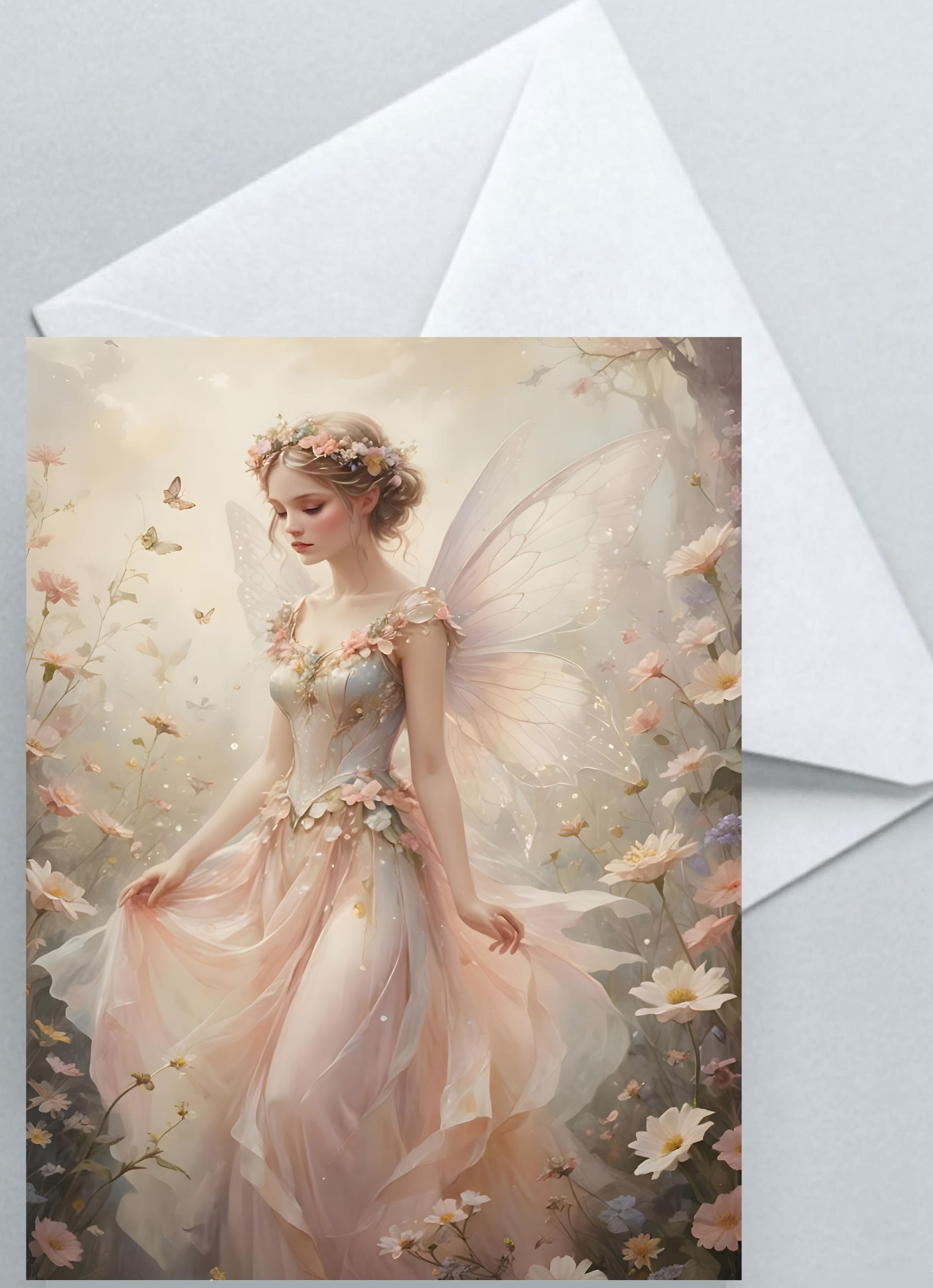 Fairy - Greeting Cards - Fae Note Cards, Single or Bulk Pack of 10