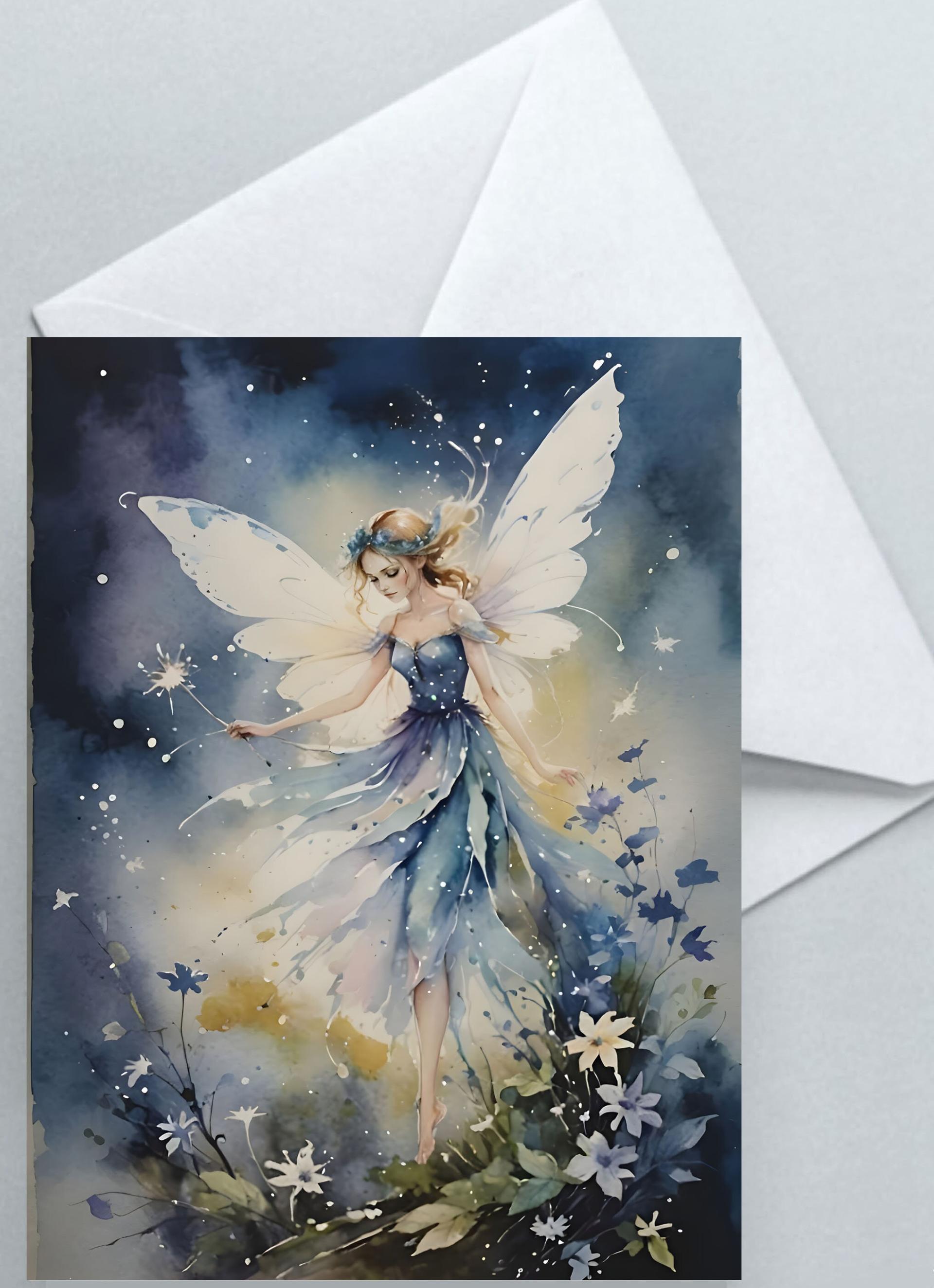 Fairy - Greeting Cards - Fae Note Cards, Single or Bulk Pack of 10