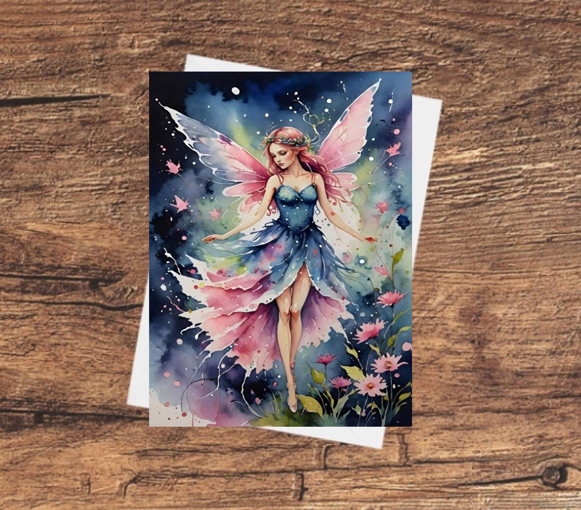 Fairy - Greeting Cards - Fae Note Cards, Single or Bulk Pack of 10