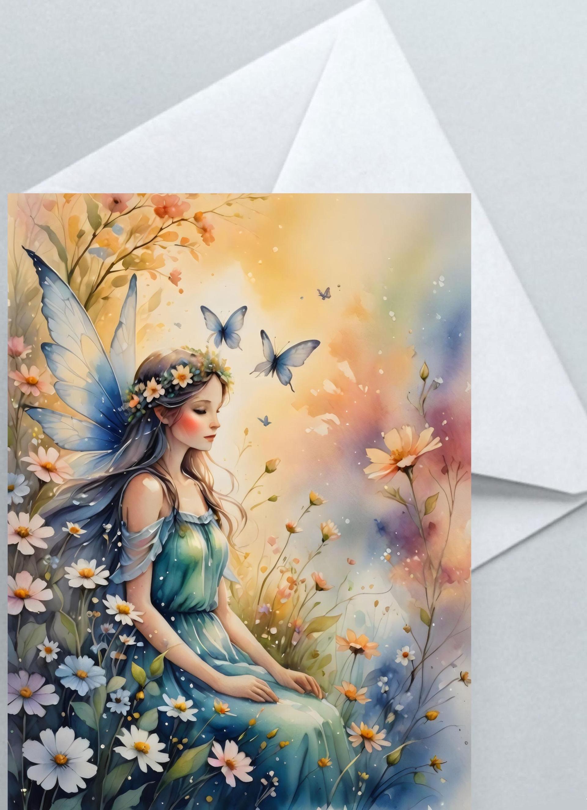 Fairy - Greeting Cards - Fae Note Cards, Single or Bulk Pack of 10