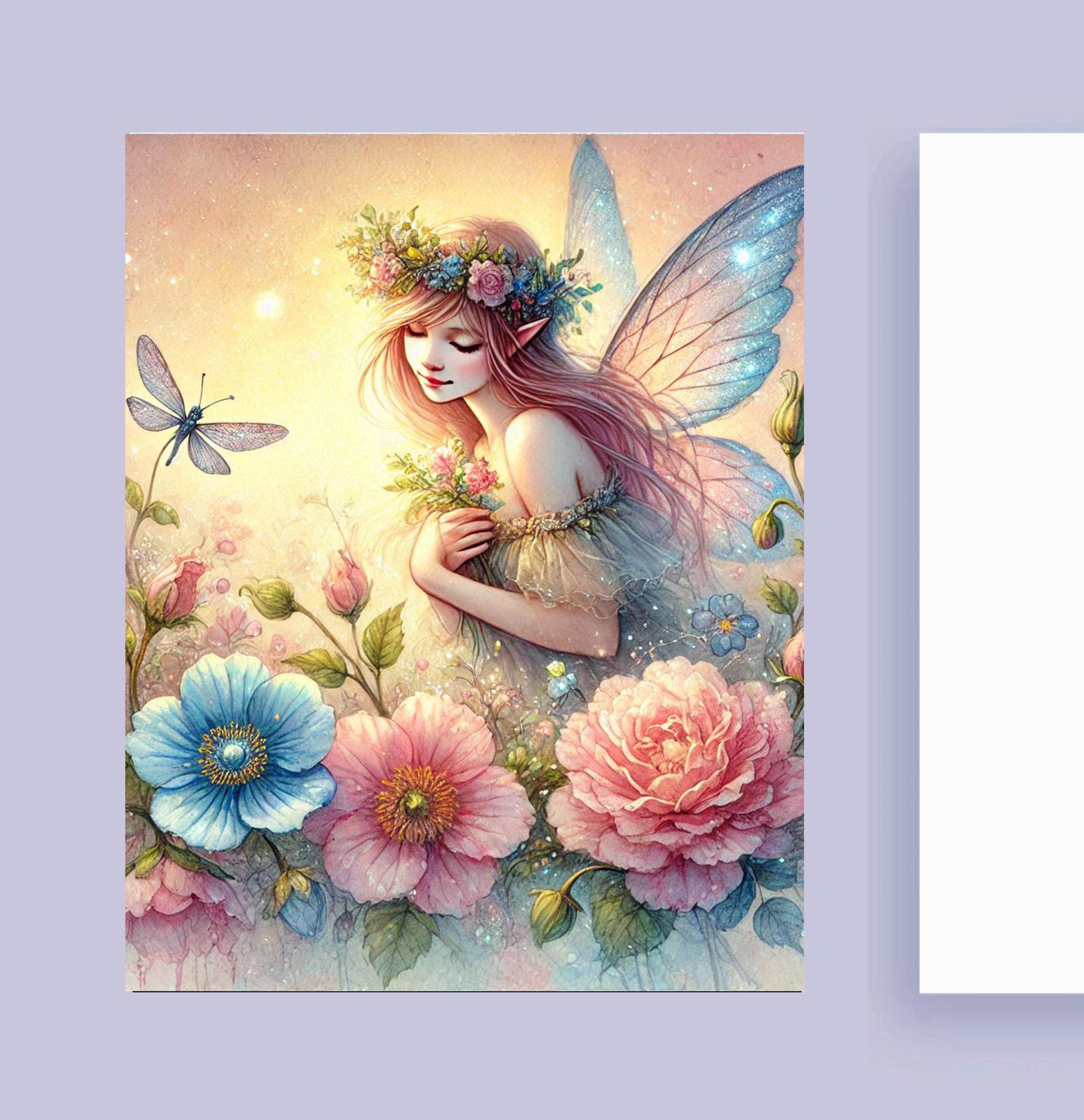 Fairy Greeting Cards, Large and Small Notecards, Birthday, Invitations