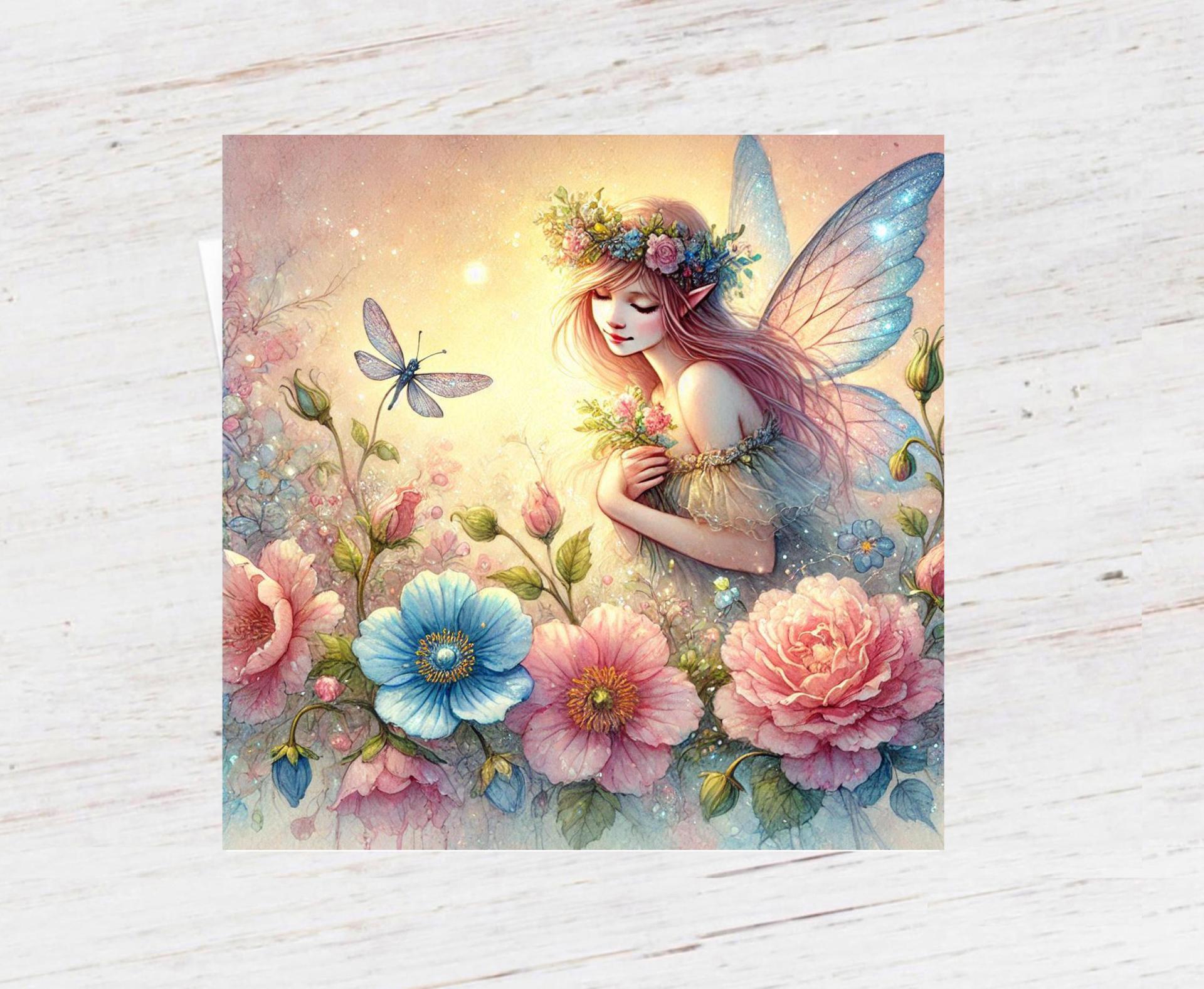 Fairy Greeting Cards, Large and Small Notecards, Birthday, Invitations