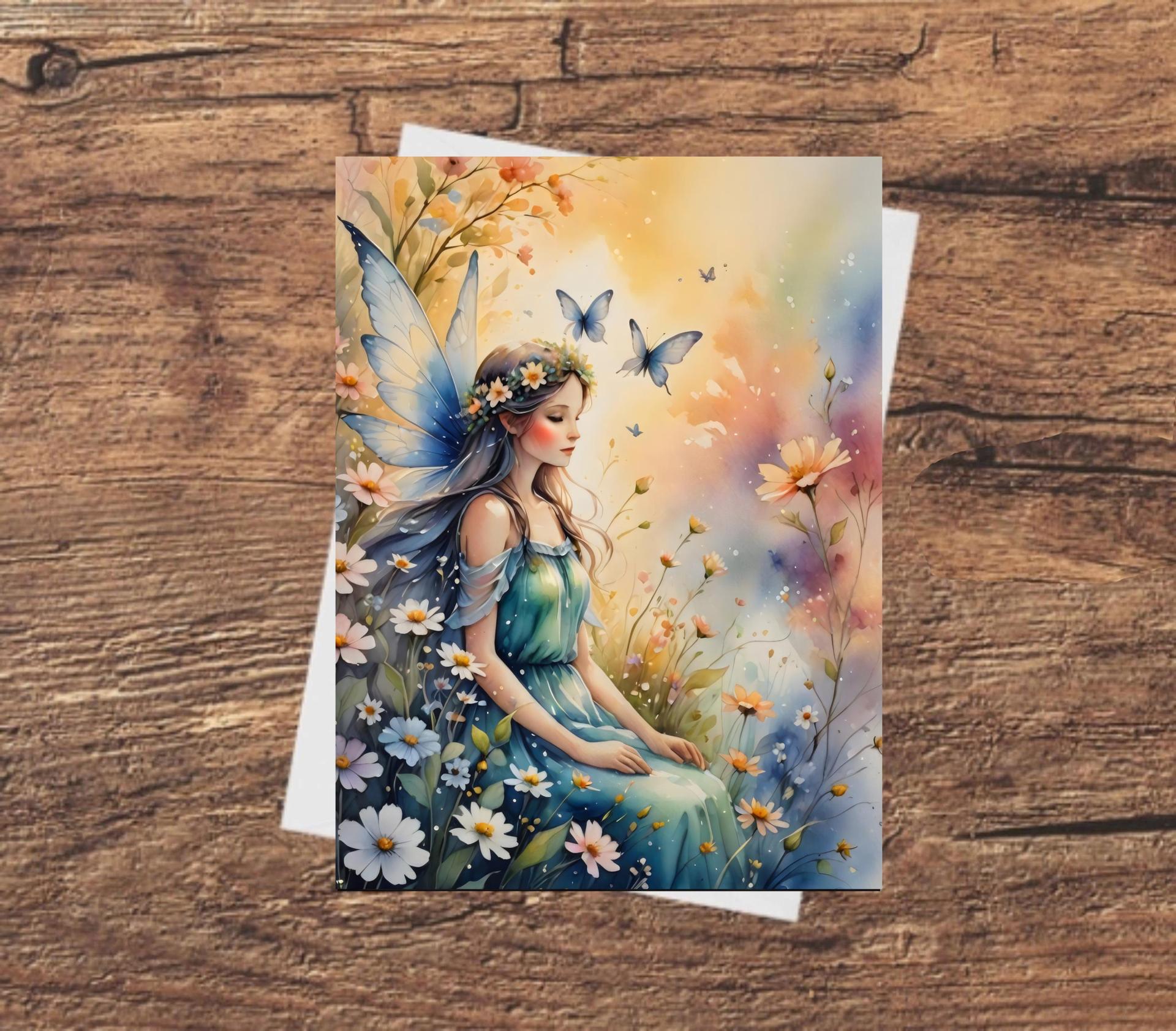 Fairy - Greeting Cards - Fae Note Cards, Single or Bulk Pack of 10