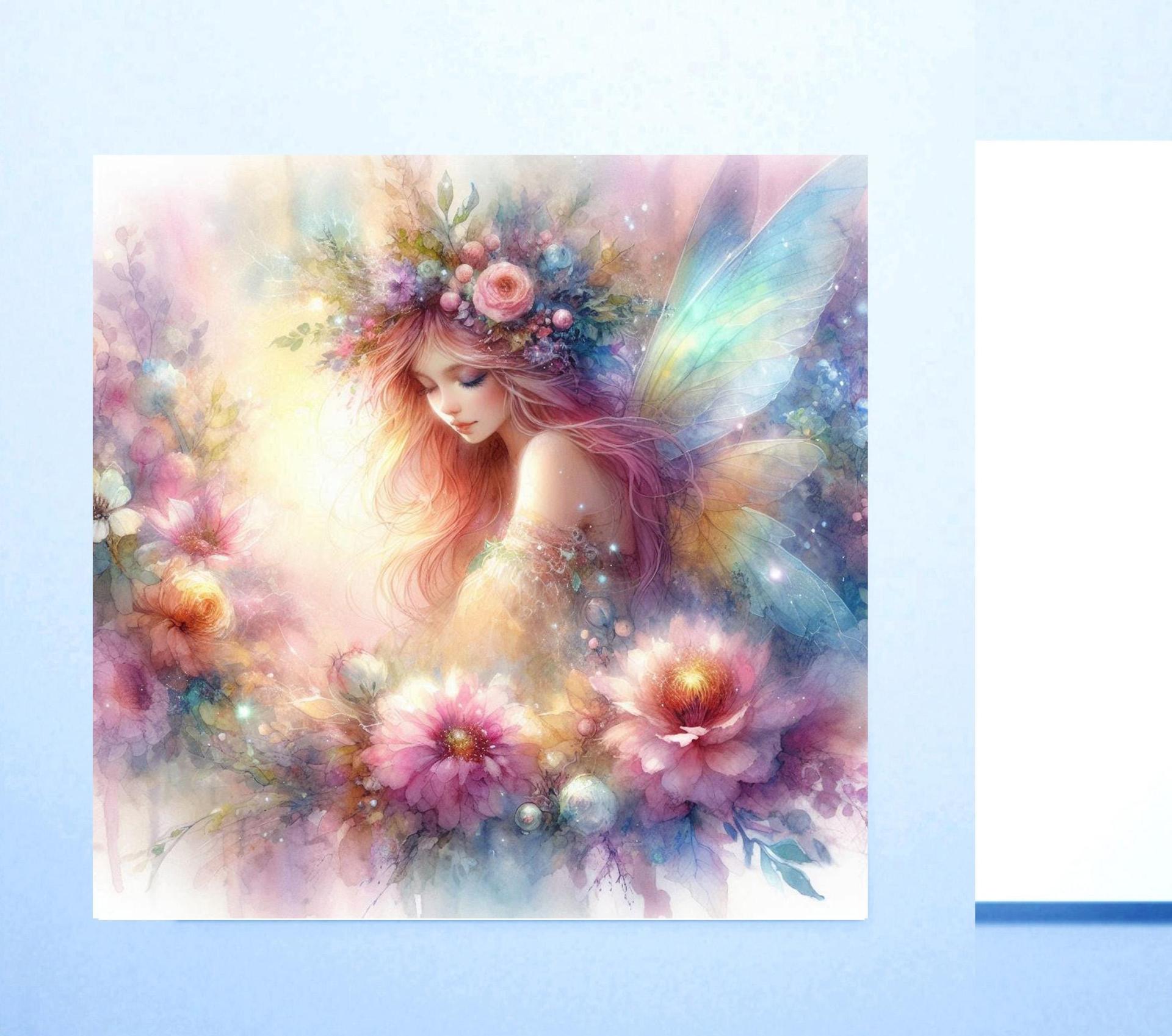 Fairy Greeting Cards, Large and Small Notecards, Birthday, Invitations