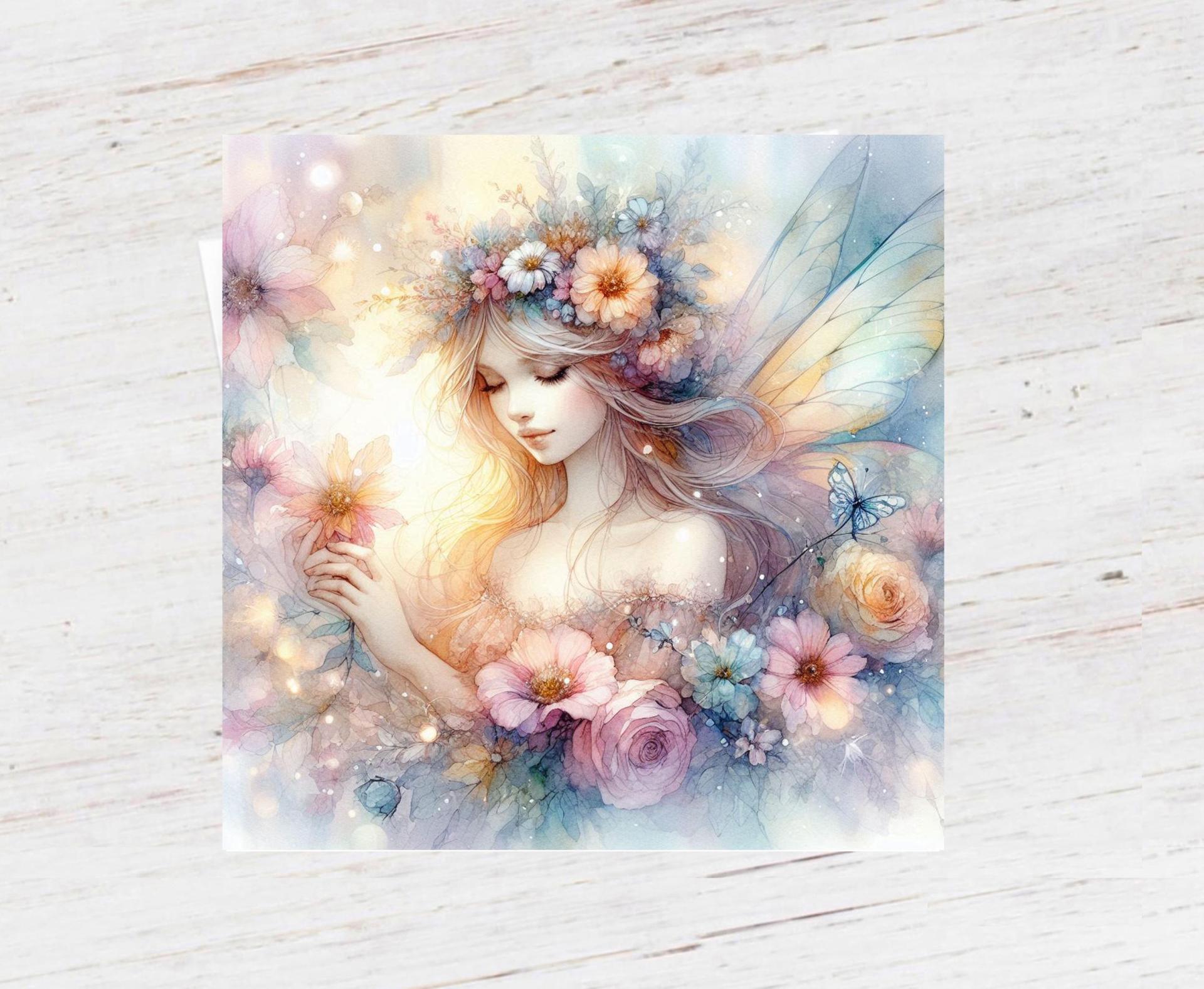 Fairy Greeting Cards, Large and Small Notecards, Birthday, Invitations