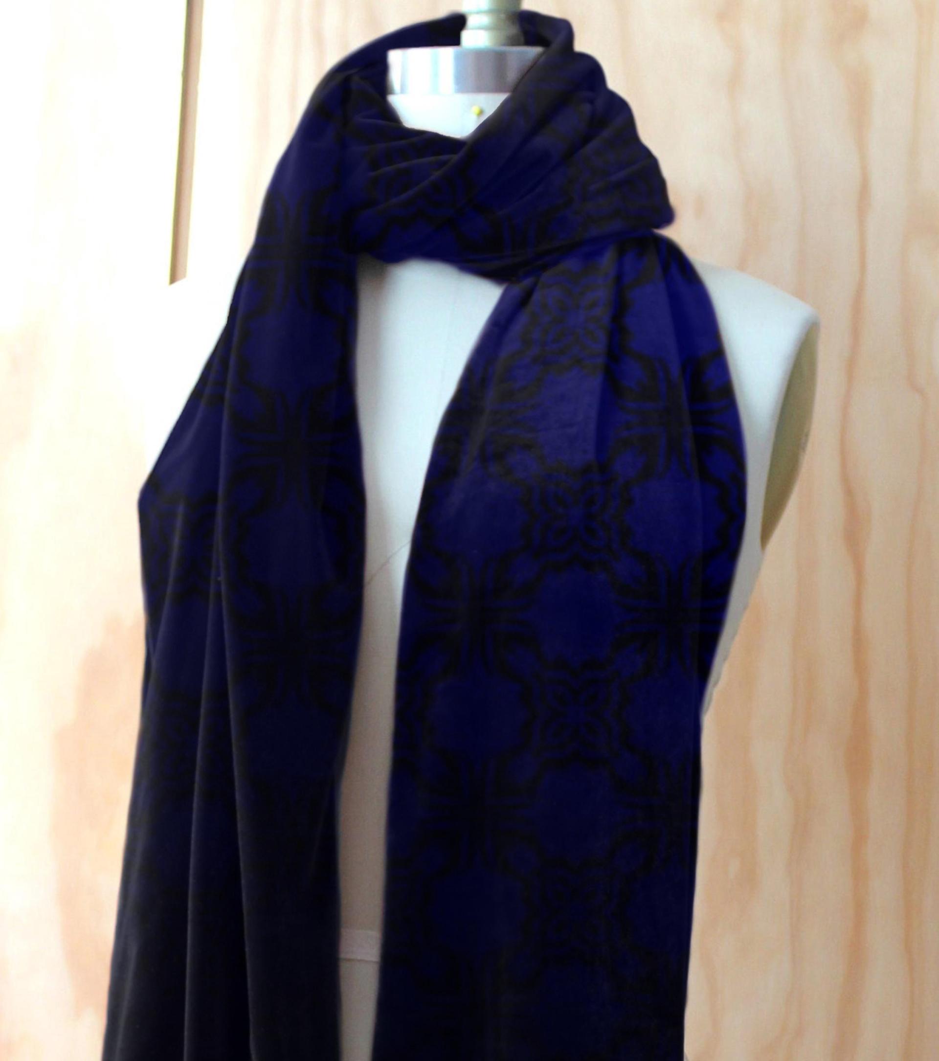 Velvet Scarf - Soft long Scarf, Multiple colors