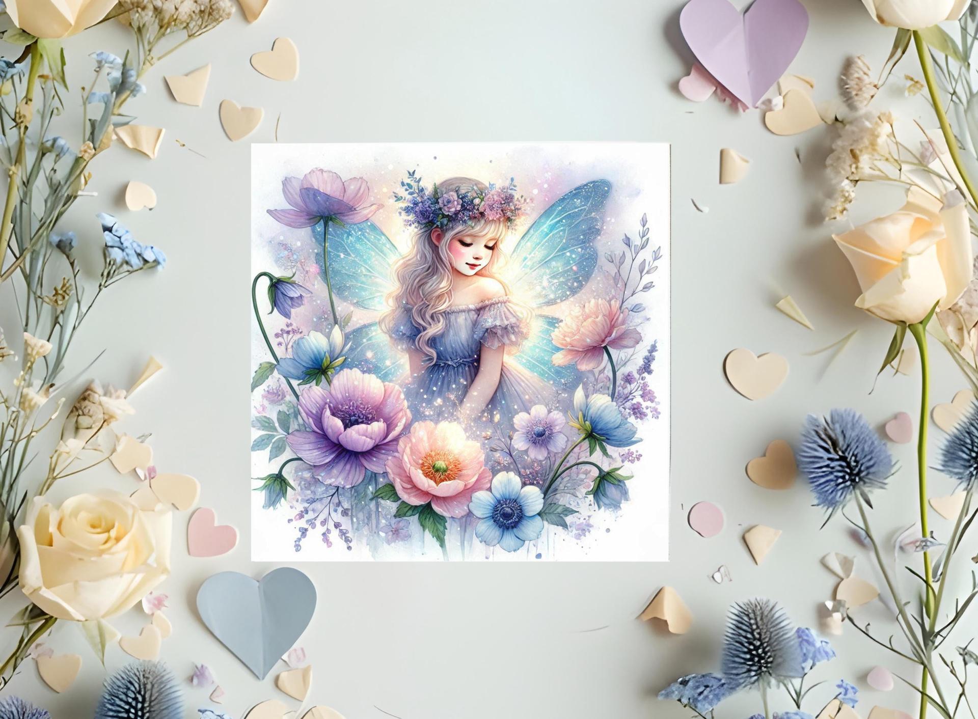 Fairy Greeting Cards, Large and Small Notecards, Birthday, Invitations