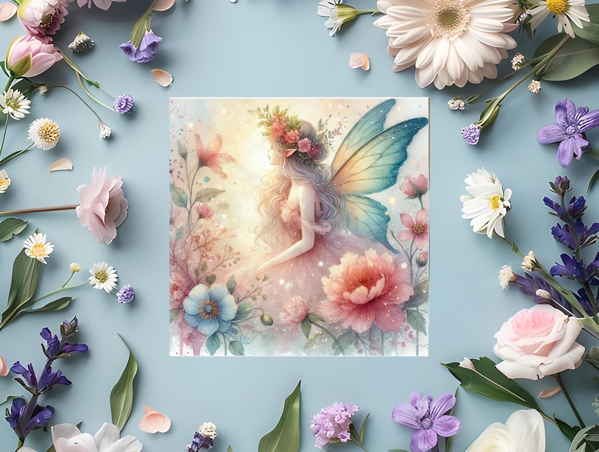 Fairy Greeting Cards, Large and Small Notecards, Birthday, Invitations