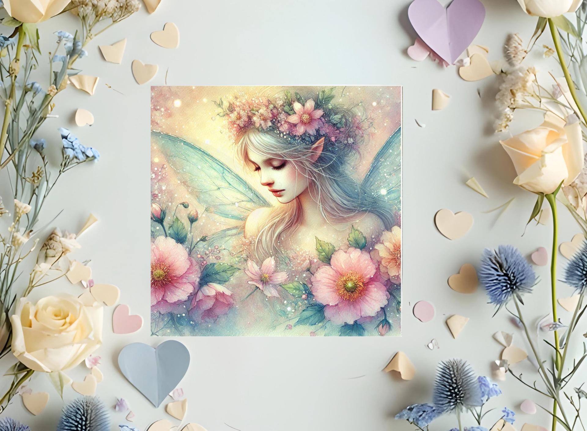 Fairy Greeting Cards, Large and Small Notecards, Birthday, Invitations