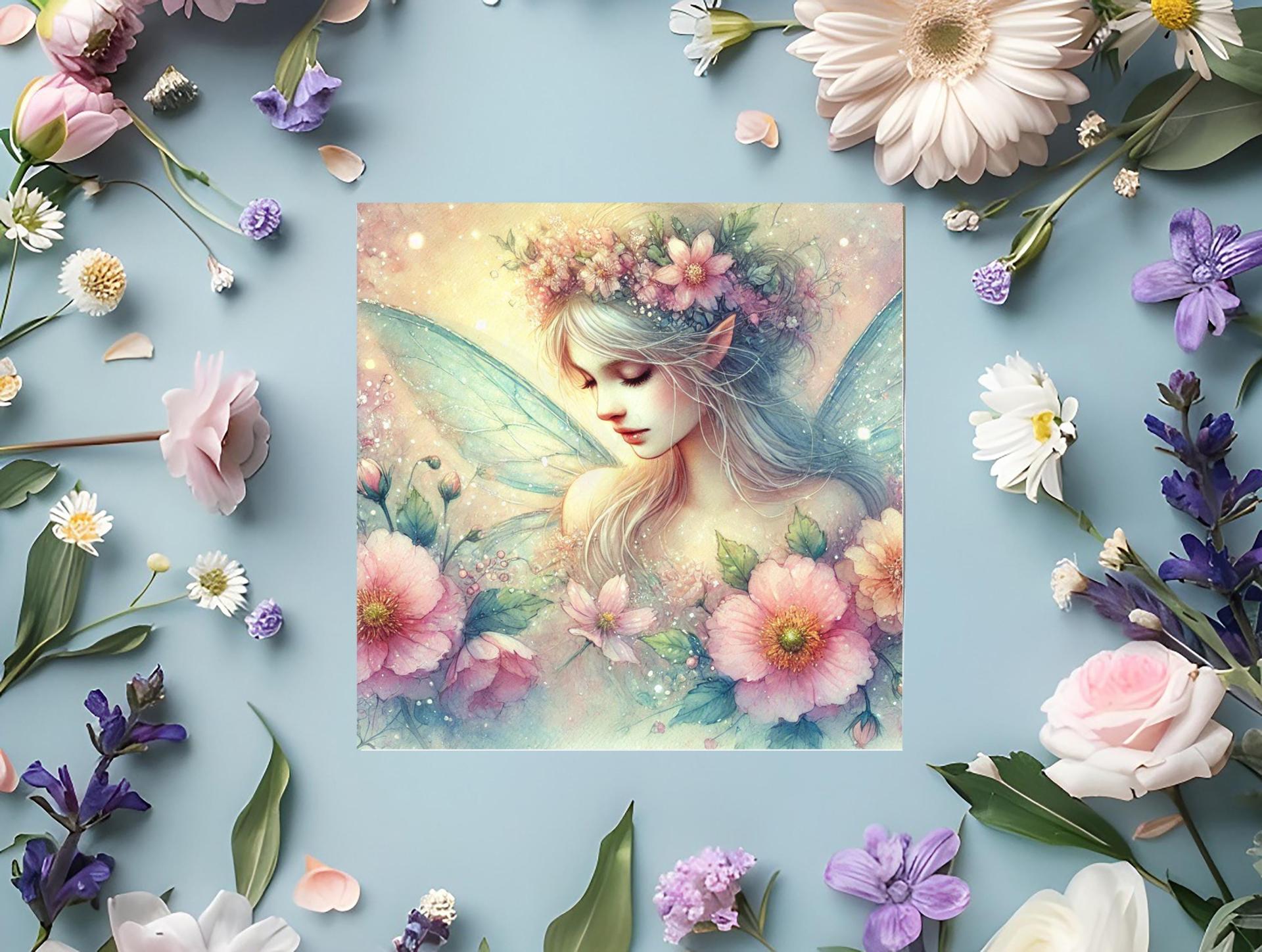 Fairy Greeting Cards, Large and Small Notecards, Birthday, Invitations