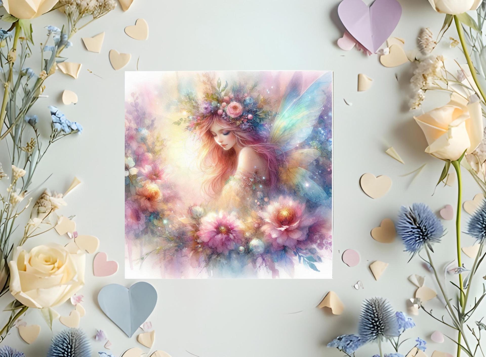 Fairy Greeting Cards, Large and Small Notecards, Birthday, Invitations