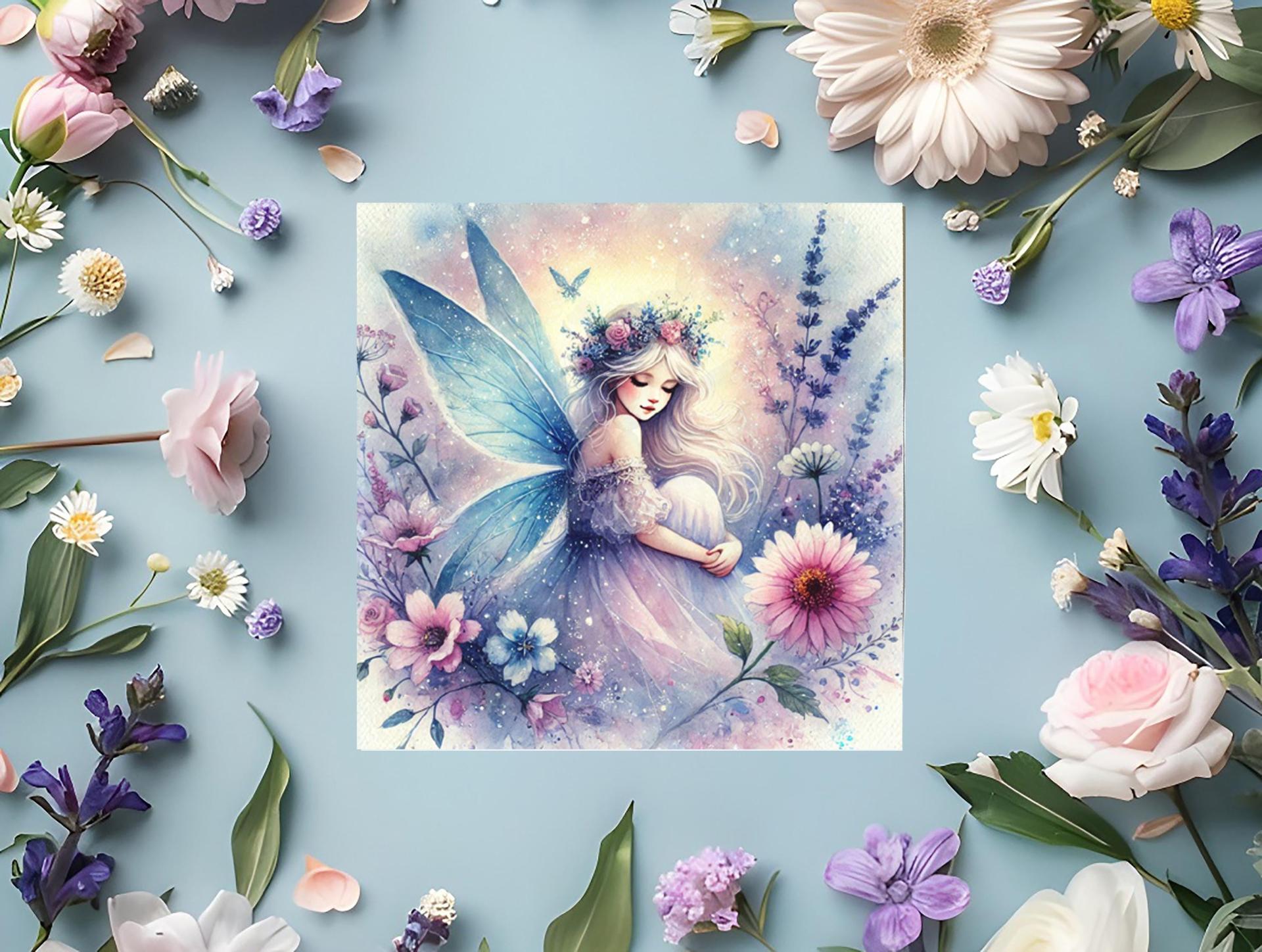 Fairy Greeting Cards, Large and Small Notecards, Birthday, Invitations